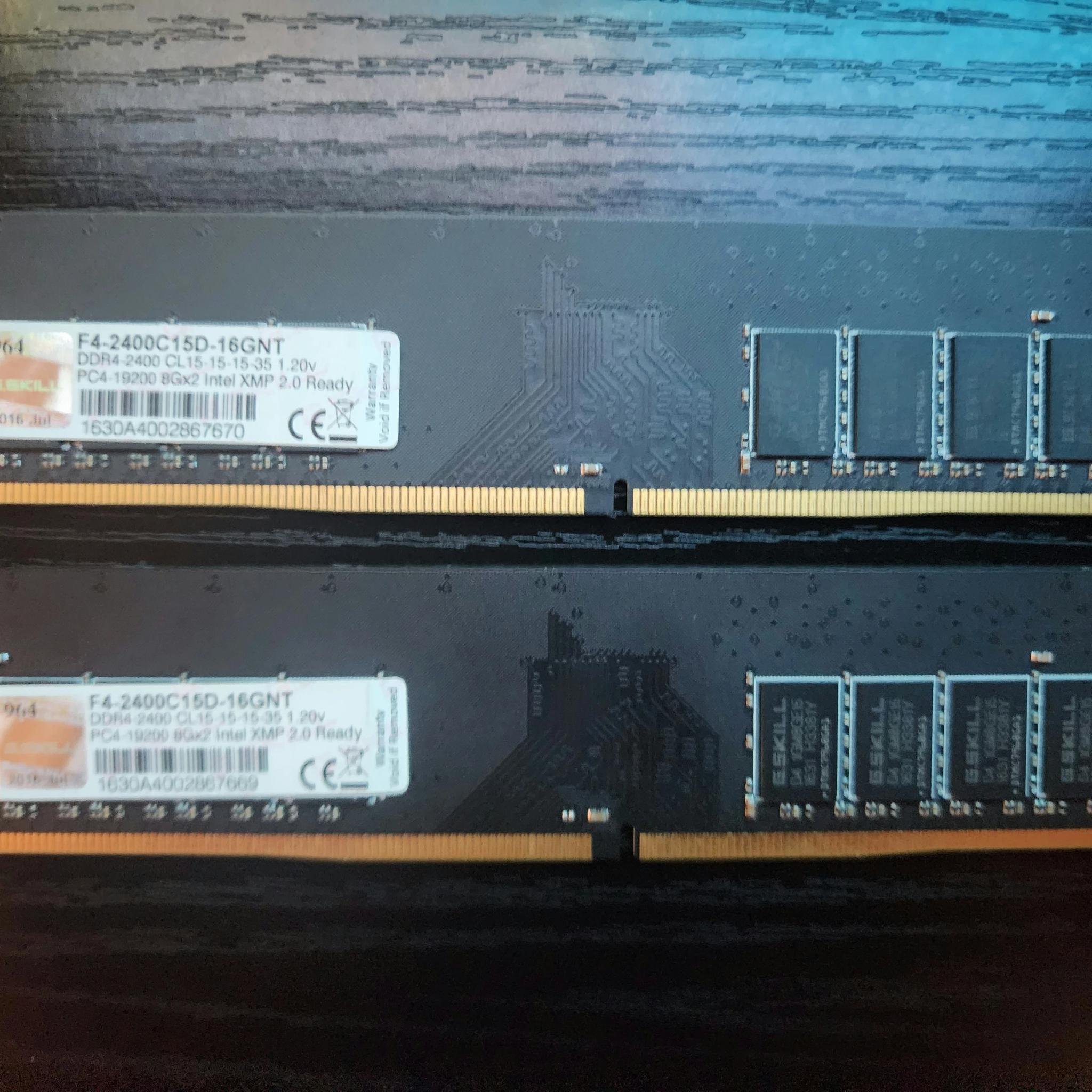 G.SKILL DDR4 16GB 2400MHz (2x8)