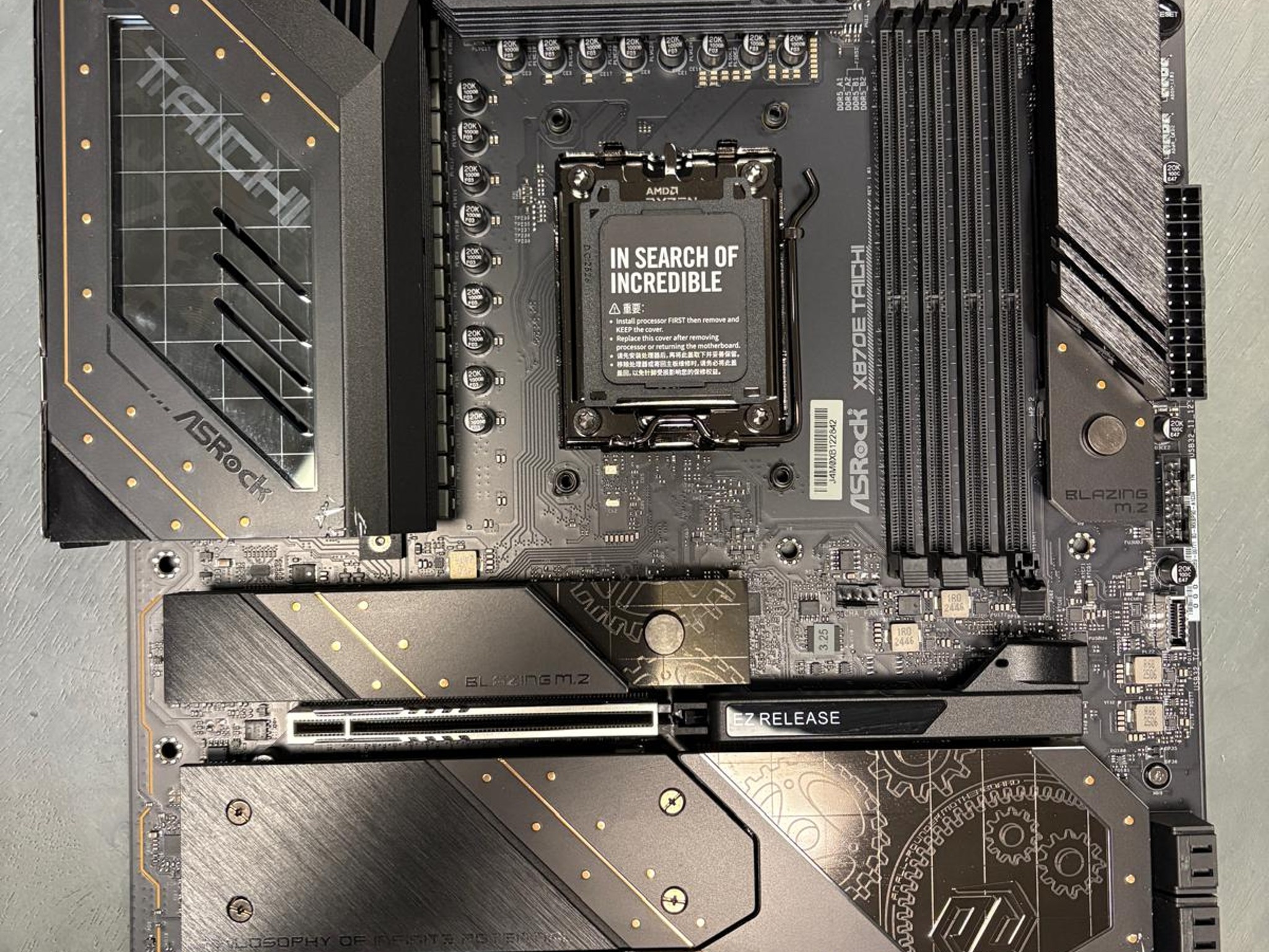 USED & FUNCTION GOOD - ASRock X870E Taichi Wifi