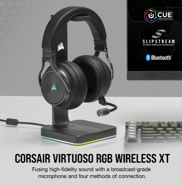 VIRTUOSO RGB WIRELESS XT High-Fidelity Gaming Headset (Slate)