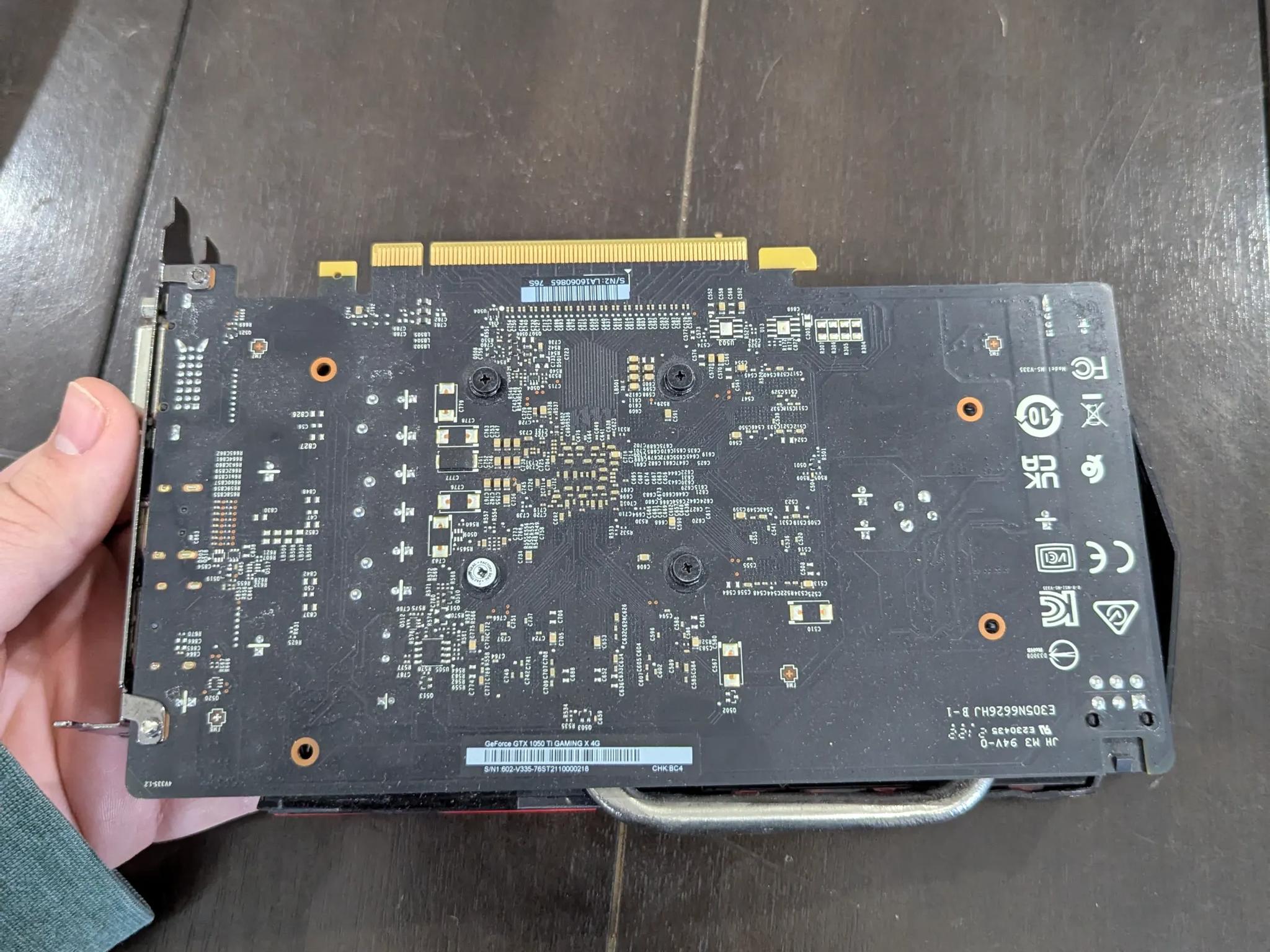 MSI GTX 1050 ti | budget gaming card