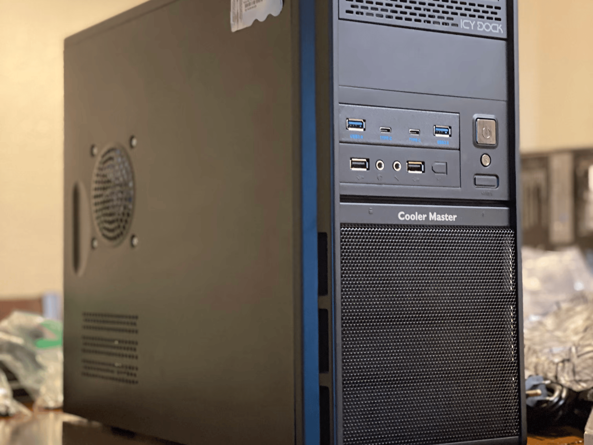 Ryzen 7 5800x & RTX 3060ti - Custom CoolerMaster Sleeper Build