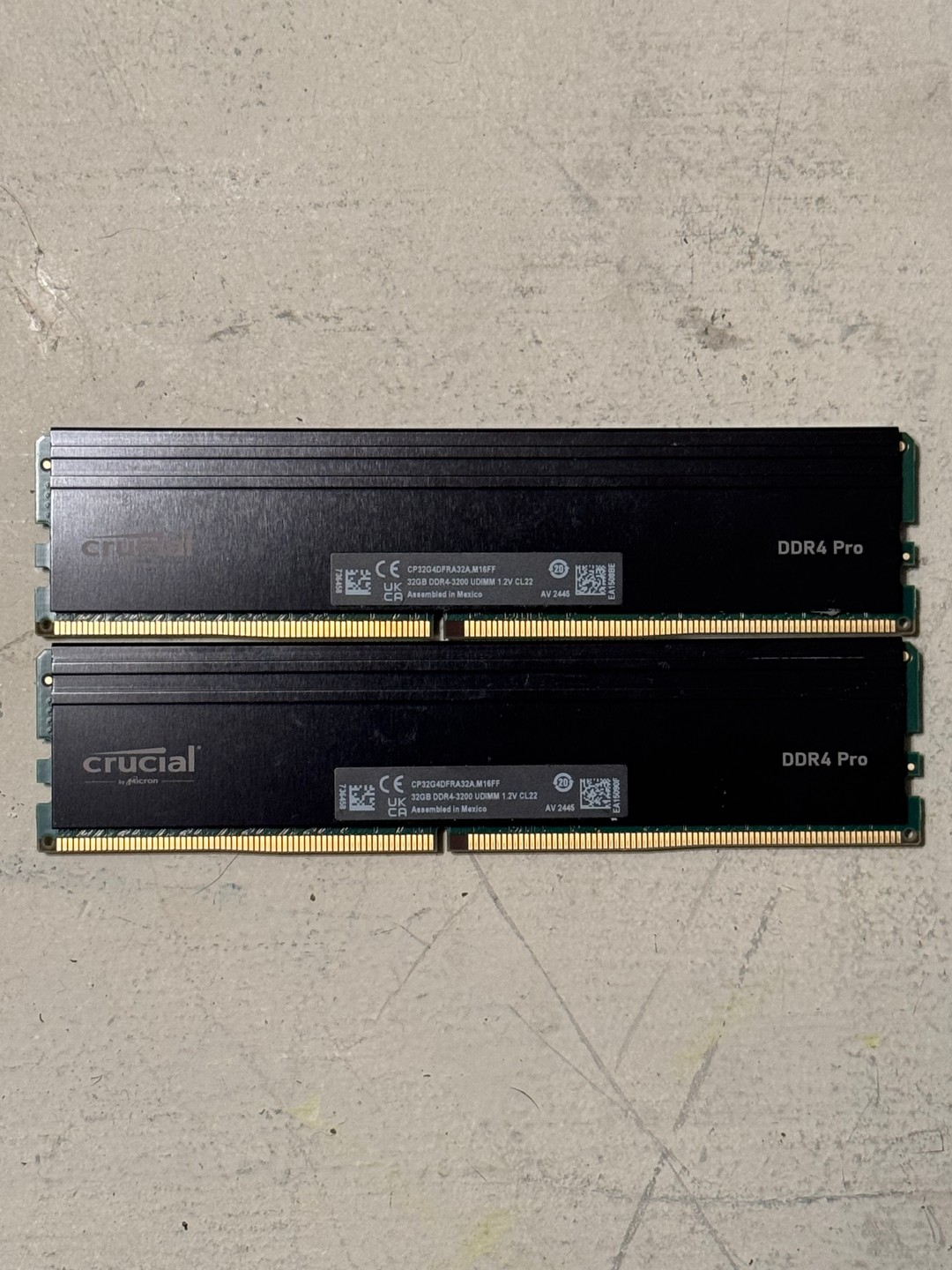64GB DDR4-3200 Ram - Crucial Pro | Jawa