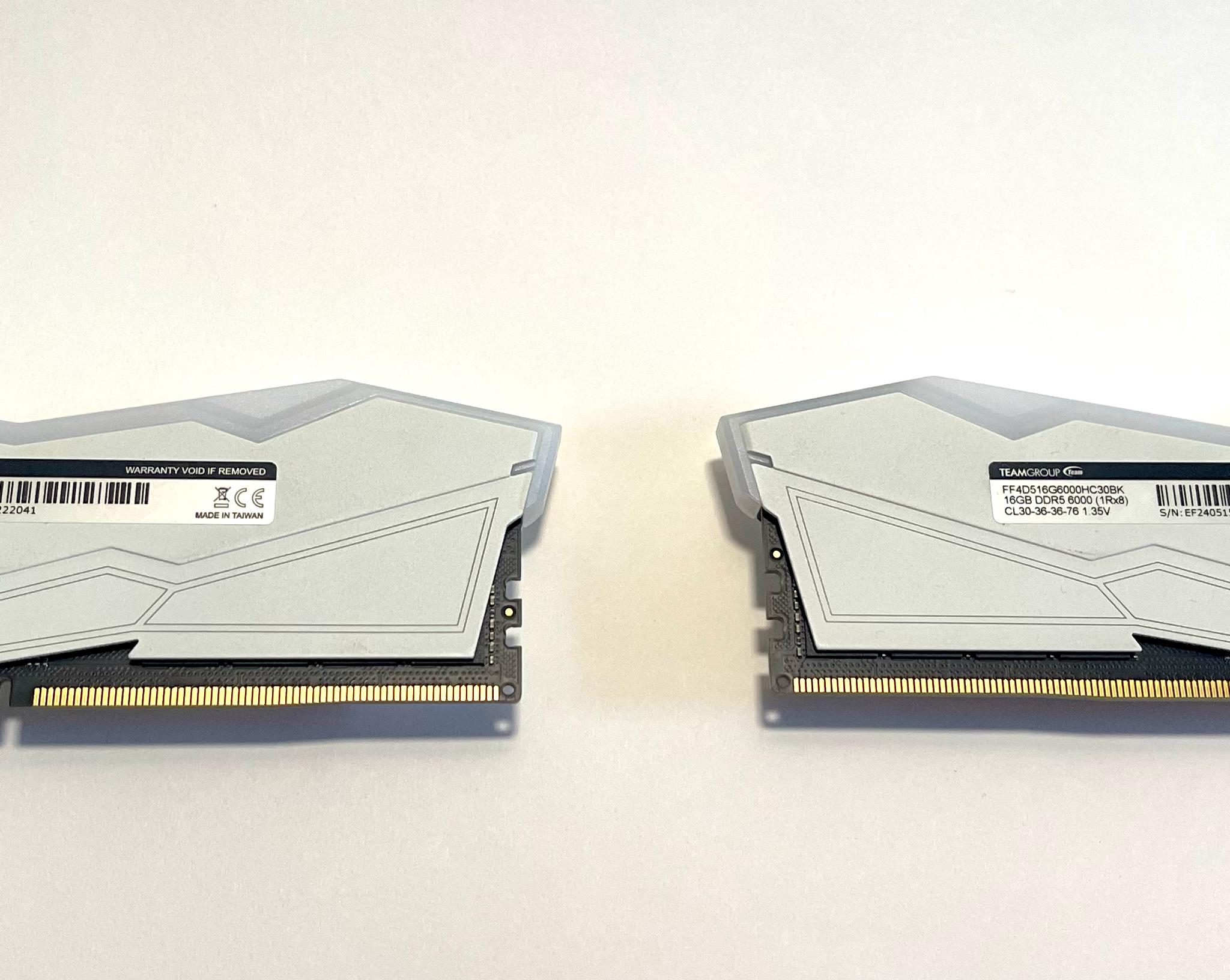 TEAMGROUP T-Force Delta RGB DDR5 32GB DDR5-6000 (2x16GB)