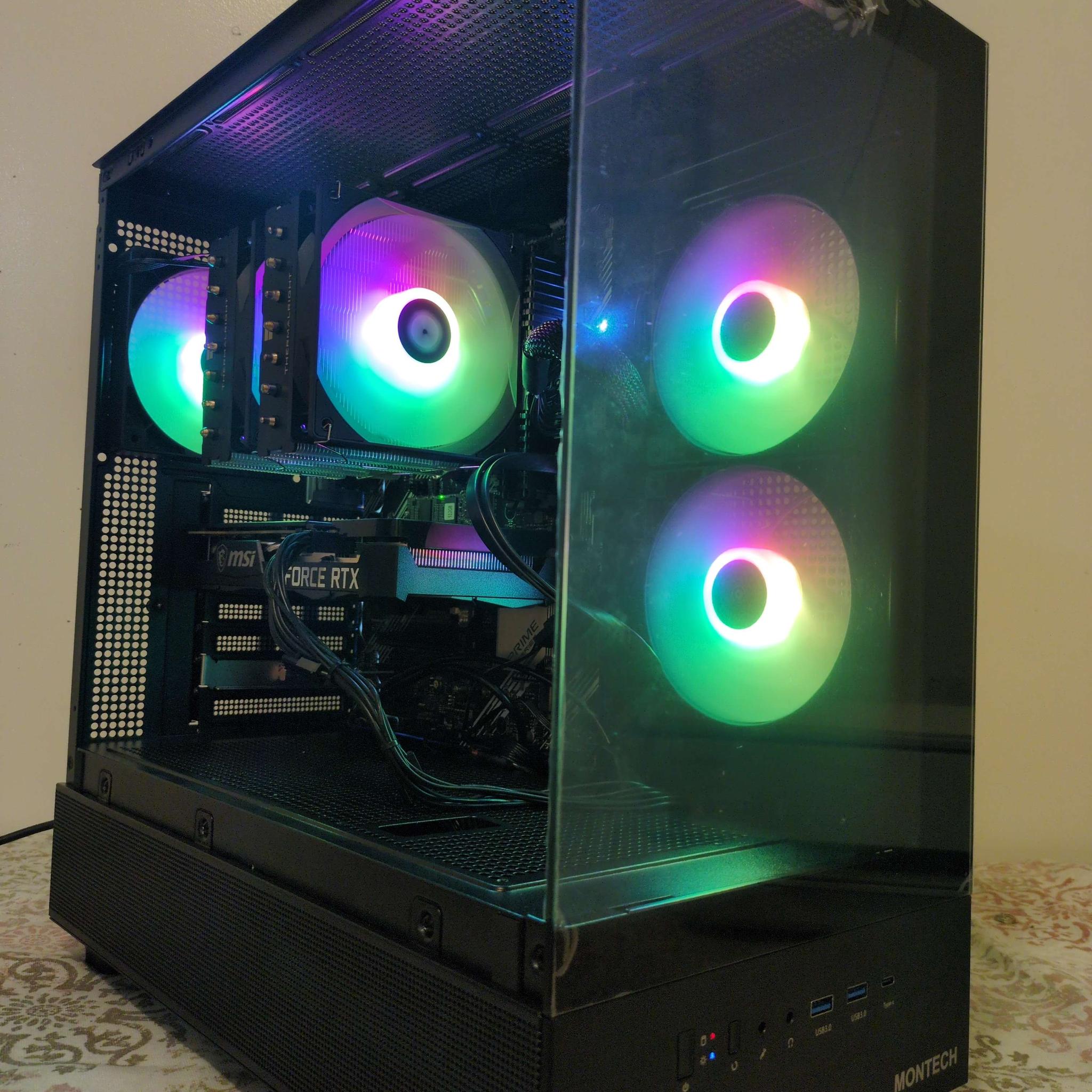 GeForce RTX 3060 - AMD Ryzen 5 5600X - Custom Gaming PC Build