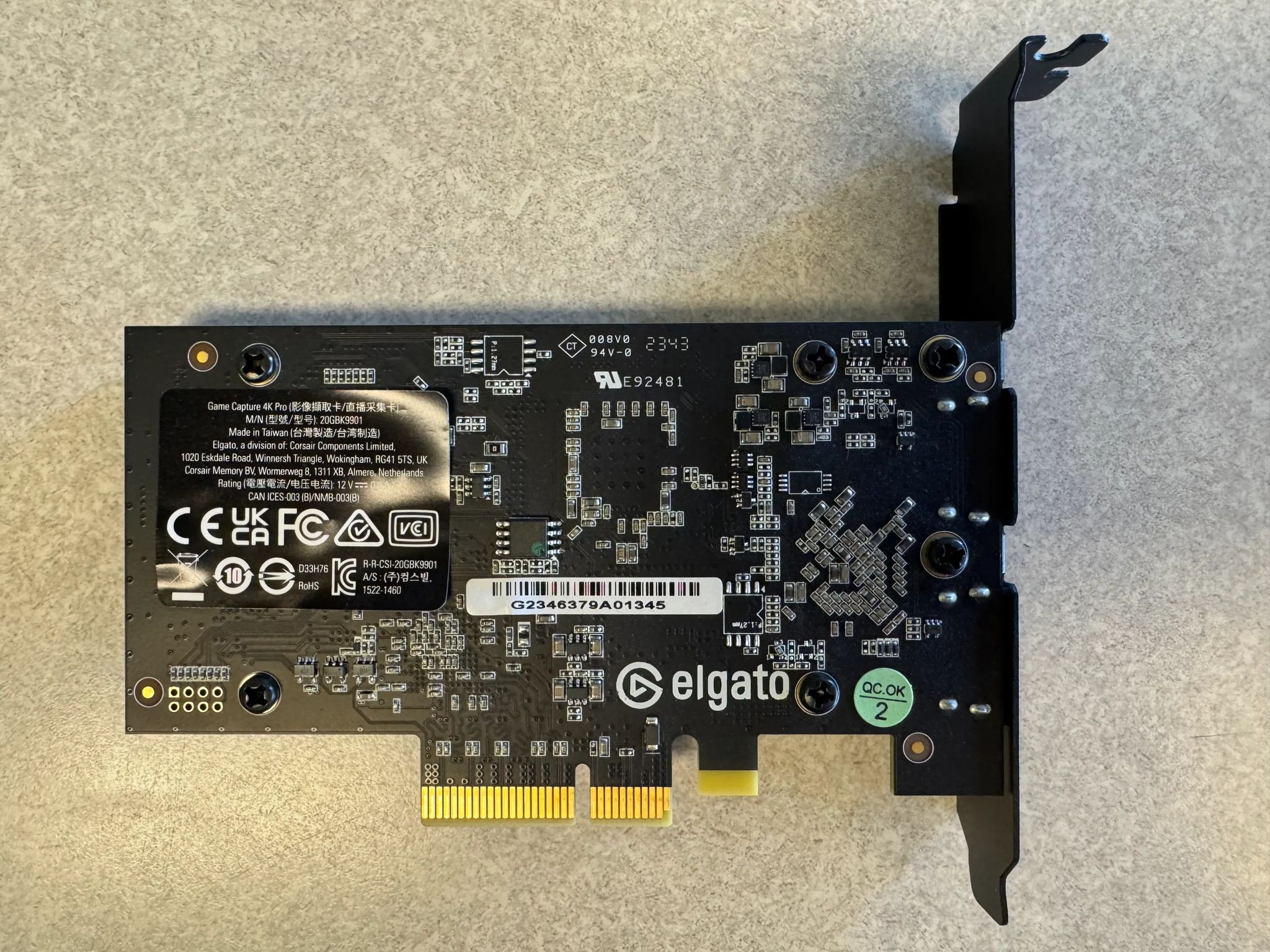 Elgato 4k Pro 8K60 passthrough (4k60 capture) HDMI 2.1 PCIe Capture Card