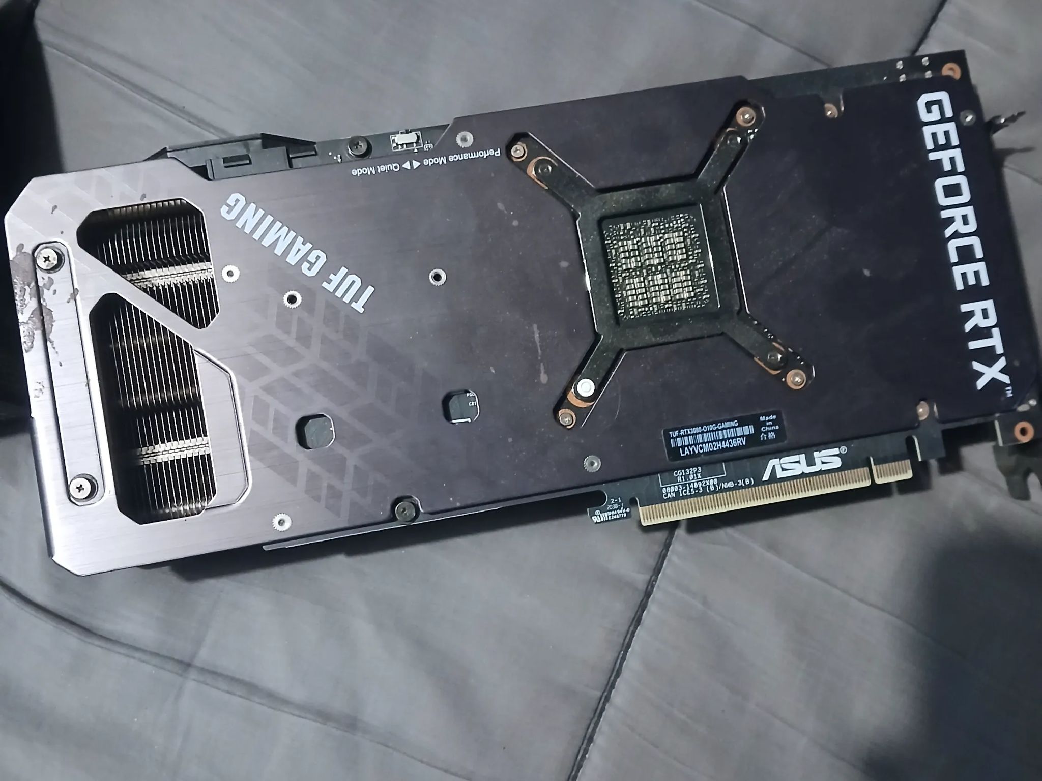 ASUS RTX 3080 TUF GAMING OC / EVGA Supernova 1000W G6, 80 Plus Gold (BUNDLE)