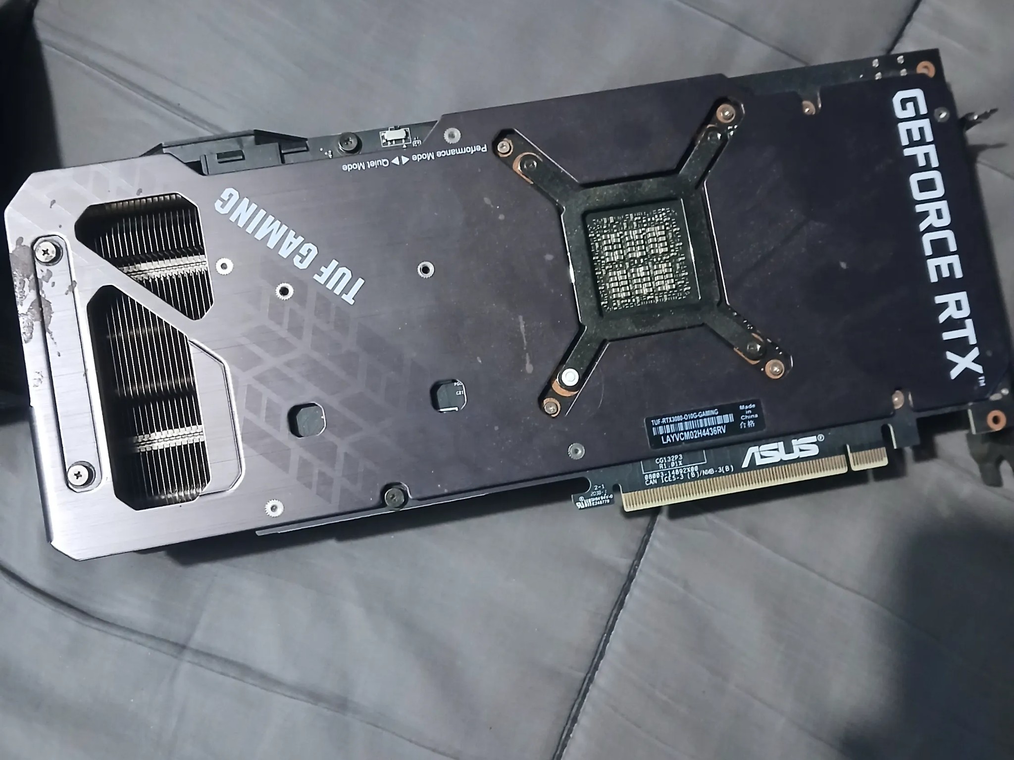 ASUS RTX 3080 TUF GAMING OC / EVGA Supernova 1000W G6, 80 Plus Gold (BUNDLE)