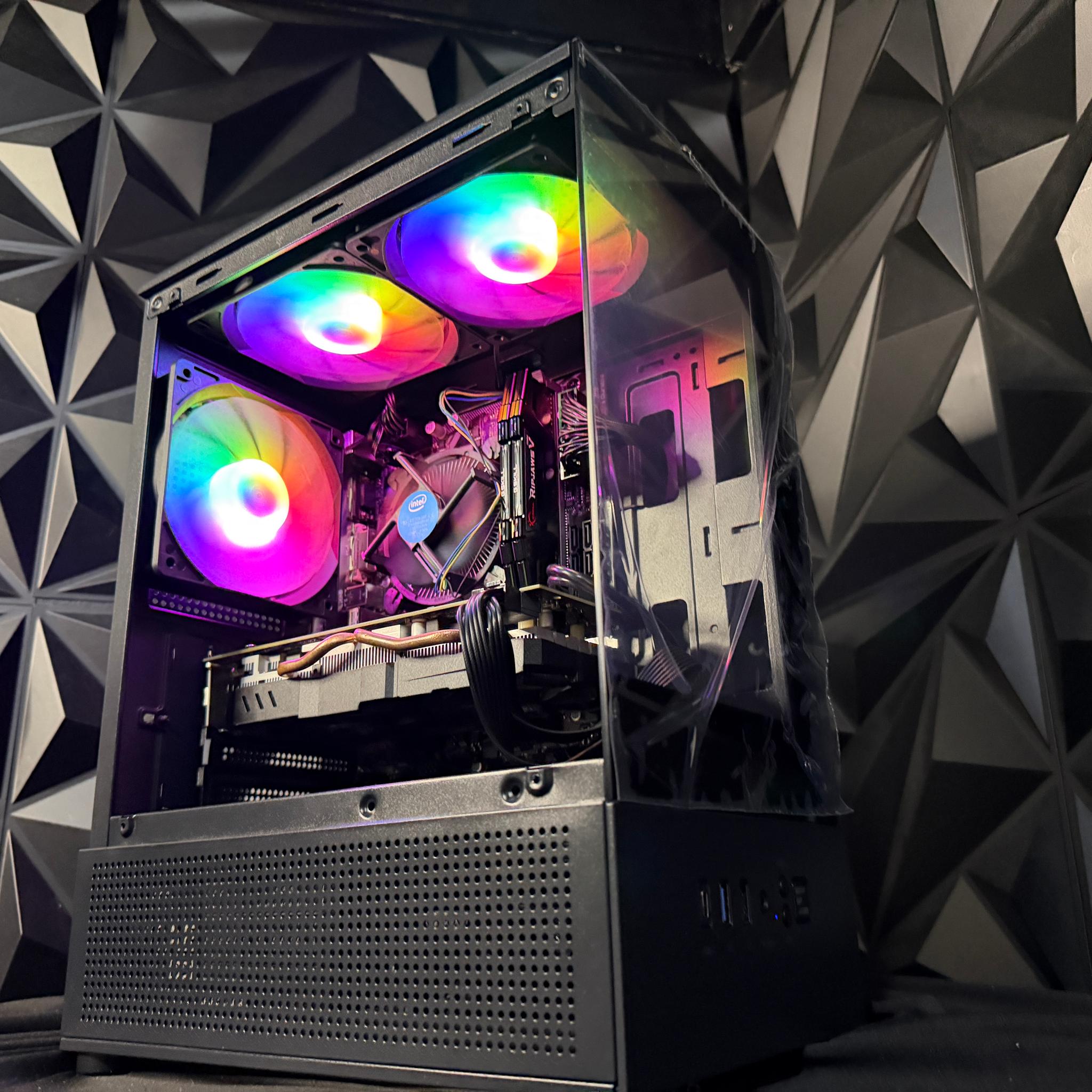 💜🔥 THE BUDGET BADDIE 🔥💜 i5 10500T| RX 580 | 16 GB DDR4| 500GB NVMe| 650W PSU