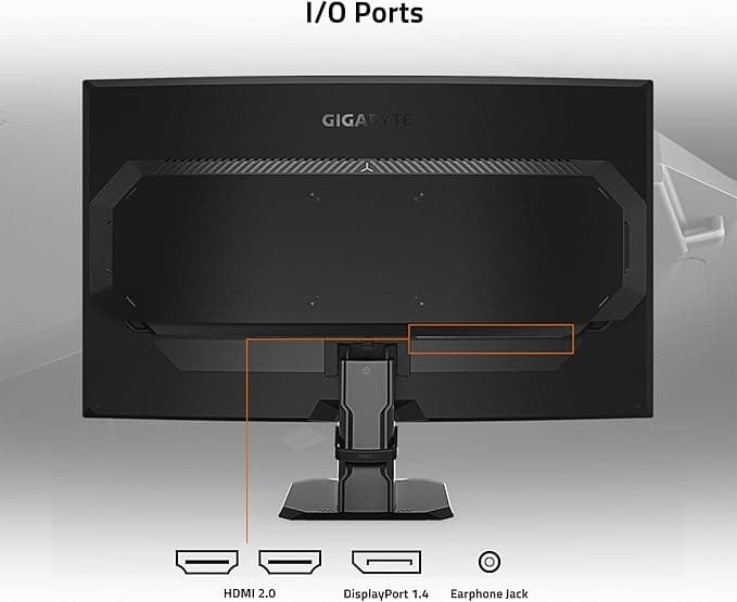 "Pro-Grade GIGABYTE GS27FC 27" 180Hz Curved Gaming Monitor"