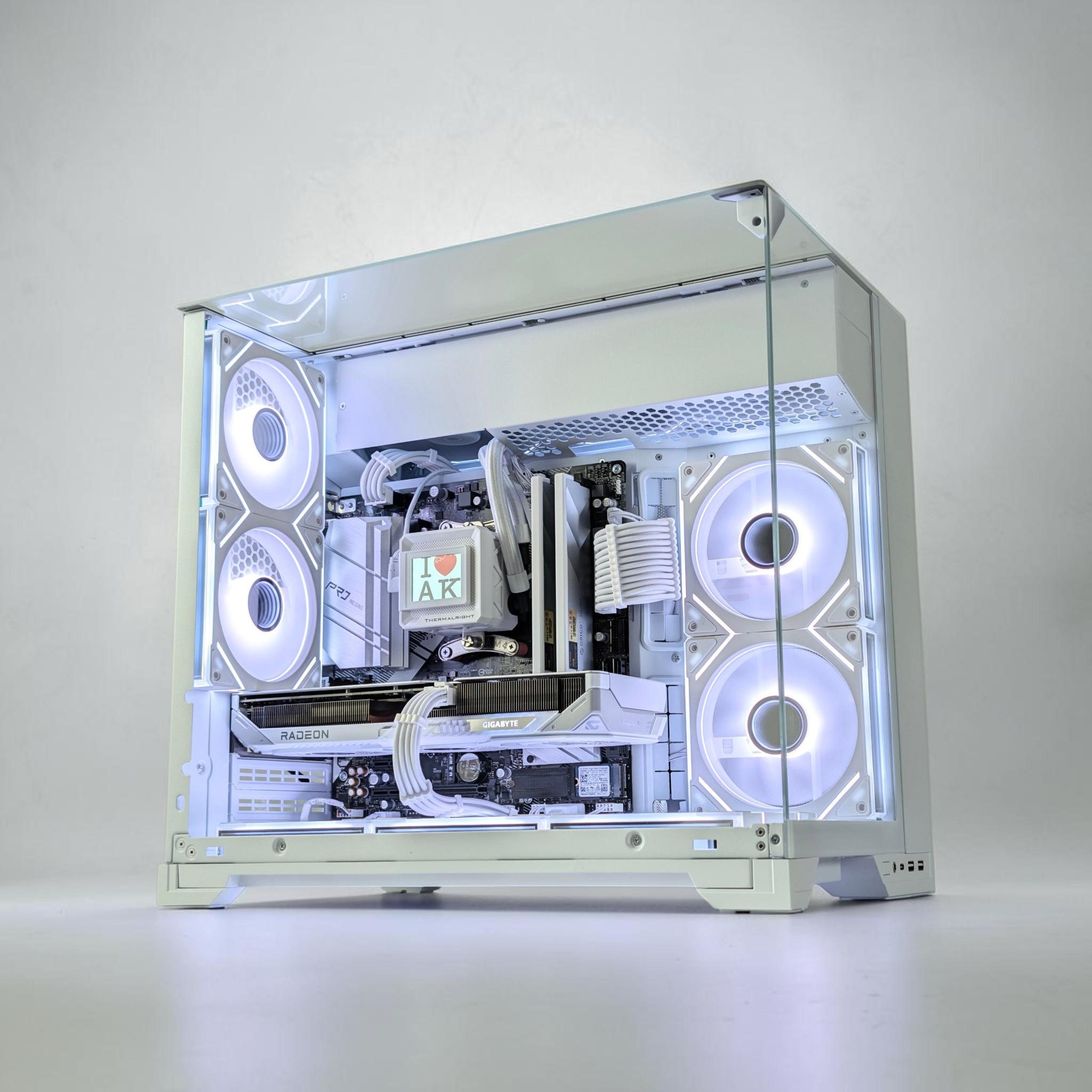 🤍🏔️Alaska🏔️❄️Gaming PC❄️AMD RX 9060 XT 16GB❄️AMD Ryzen 7 5800X 8 core❄️32GB DDR4❄️1TB SSD