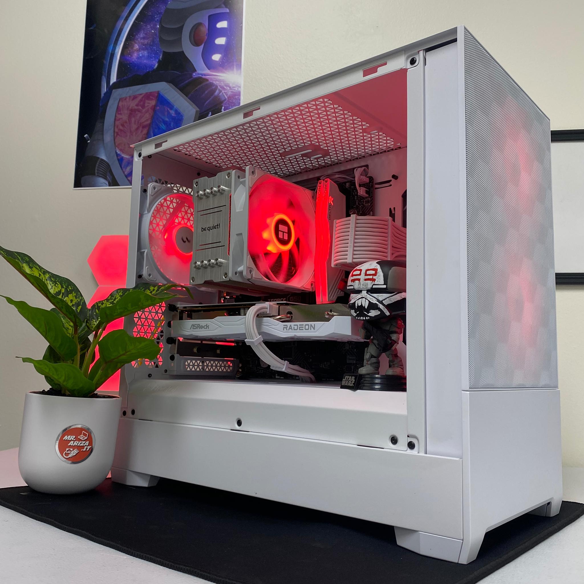 ❄️i5/16GB/1TB/RX6600 -❄️ Frost Guardian❄️ All New Parts❄️