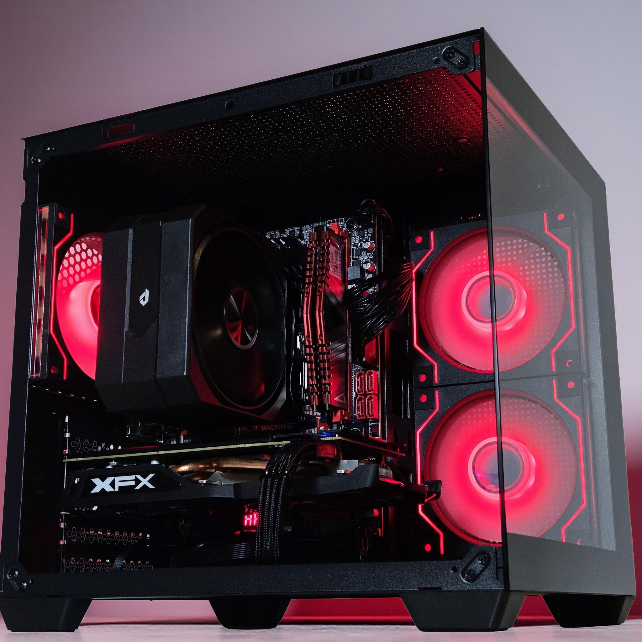 🎮🕹️👾🖥️Starter Gaming PC🕹️AMD RX 570 4GB🕹️Intel Xeon 2670 V3 12cores🕹️16GB DDR4 RAM🕹️500GB SSD