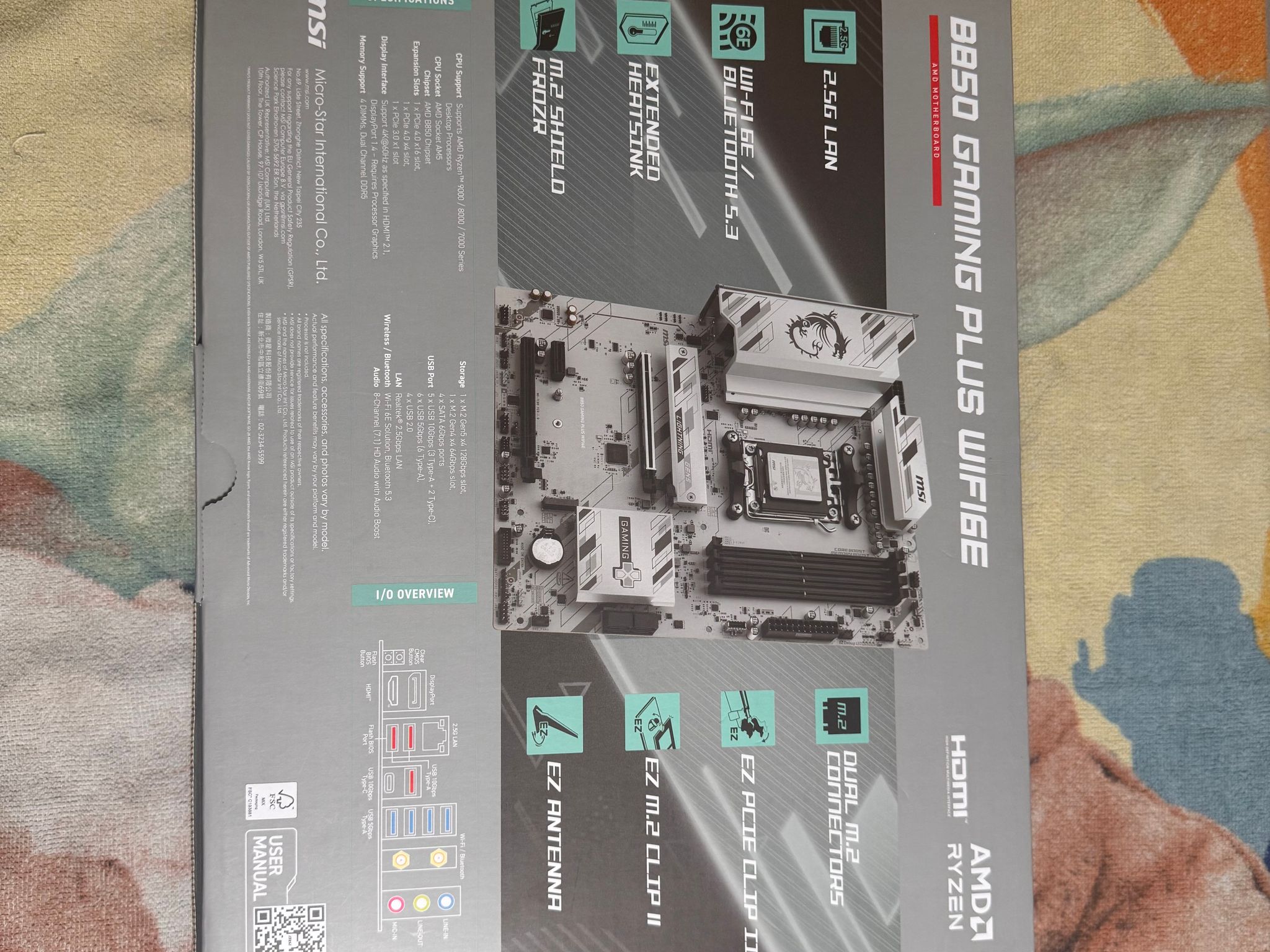 MSI  B850 Gaming Plus WIFI6E