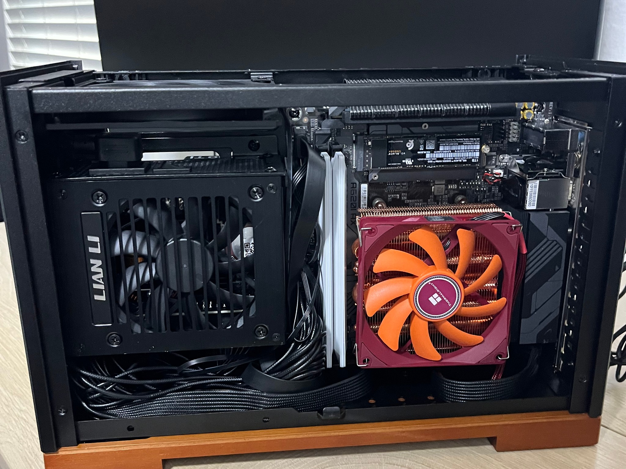 Gaming PC Build Jonsbo T9, RTX 5060 Ti 16gb, Ryzen 7, Crucial Pro 32gb DDR5 Mini ITX *UPDATED MOBO*