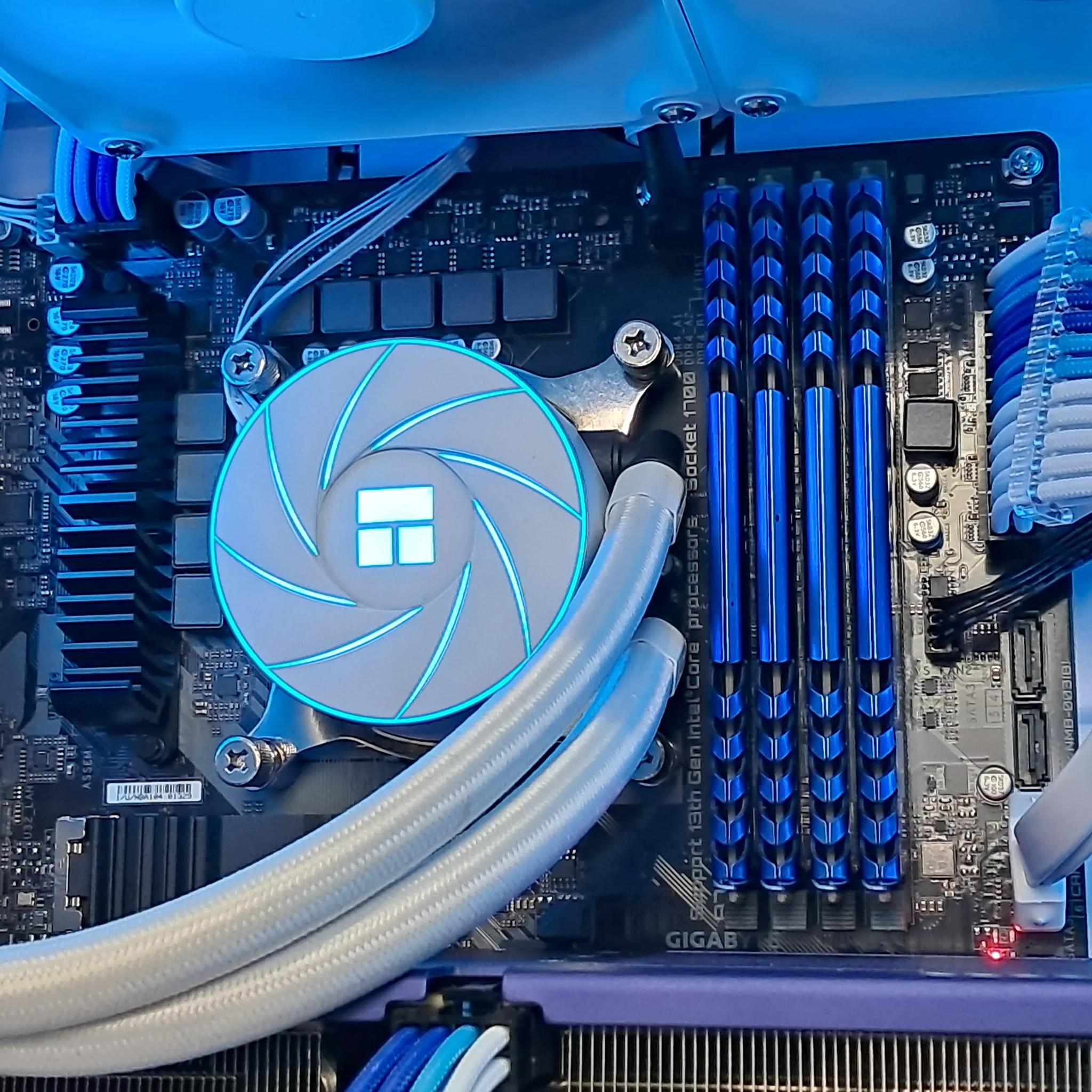 True Blue 1440p Gamer! Arc B580 | Core i5-14600K | 32GB DDR4 | 1TB NVMe SSD