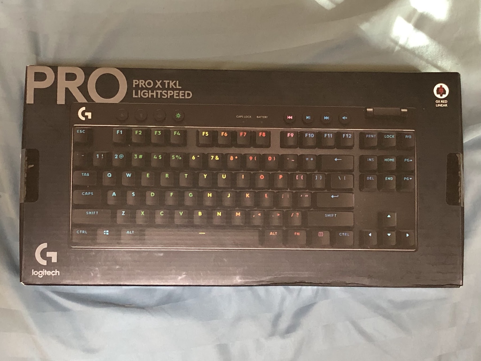 Logitech G Pro X TKL WIRELESS Gaming Keyboard & Superlight 2 WIRELESS Gaming Mouse (Both Black)