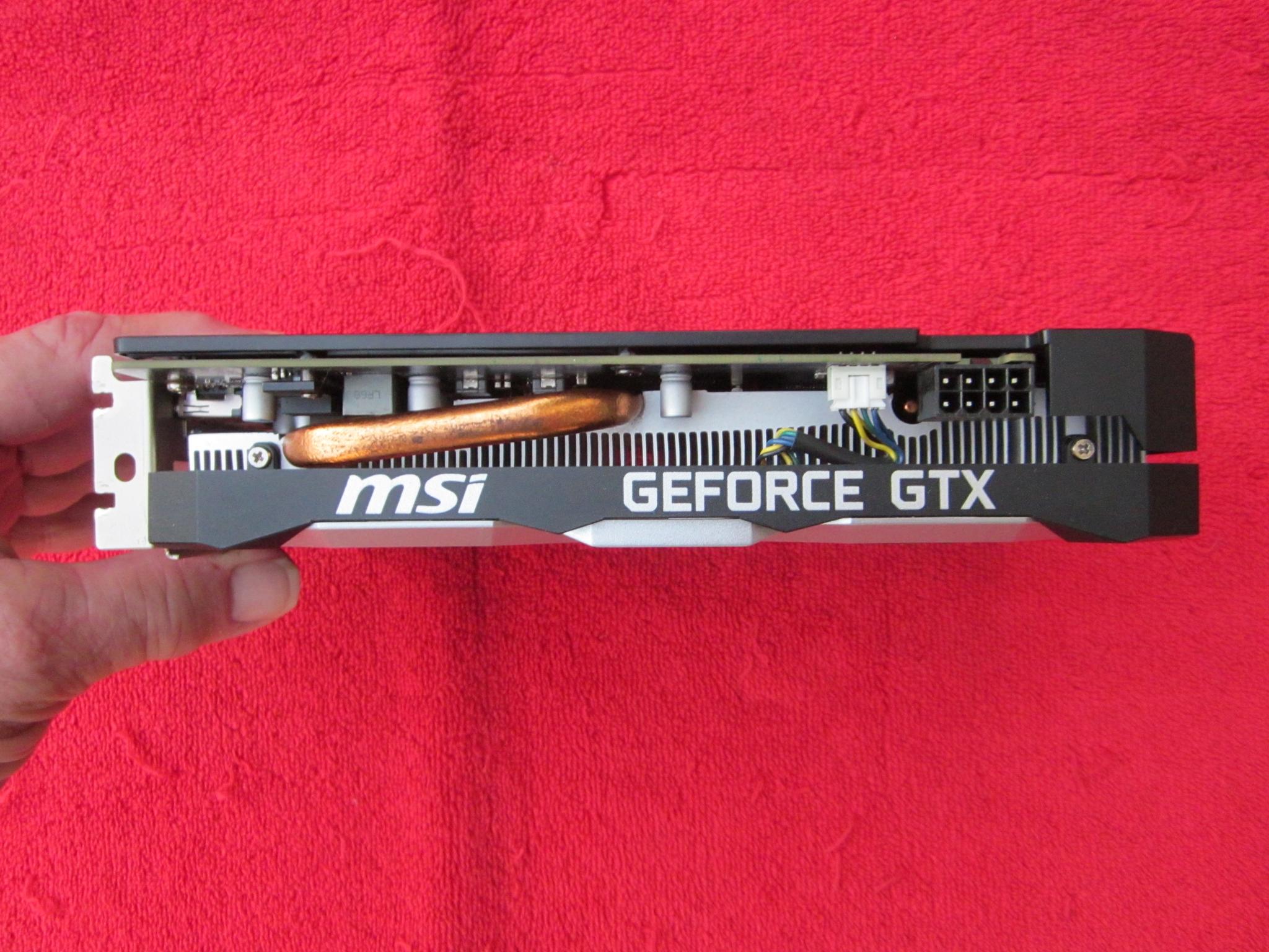 MSI NVIDIA GeForce GTX 1660 Super VENTUS XS OC 6GB GDRR6 Graphics Card