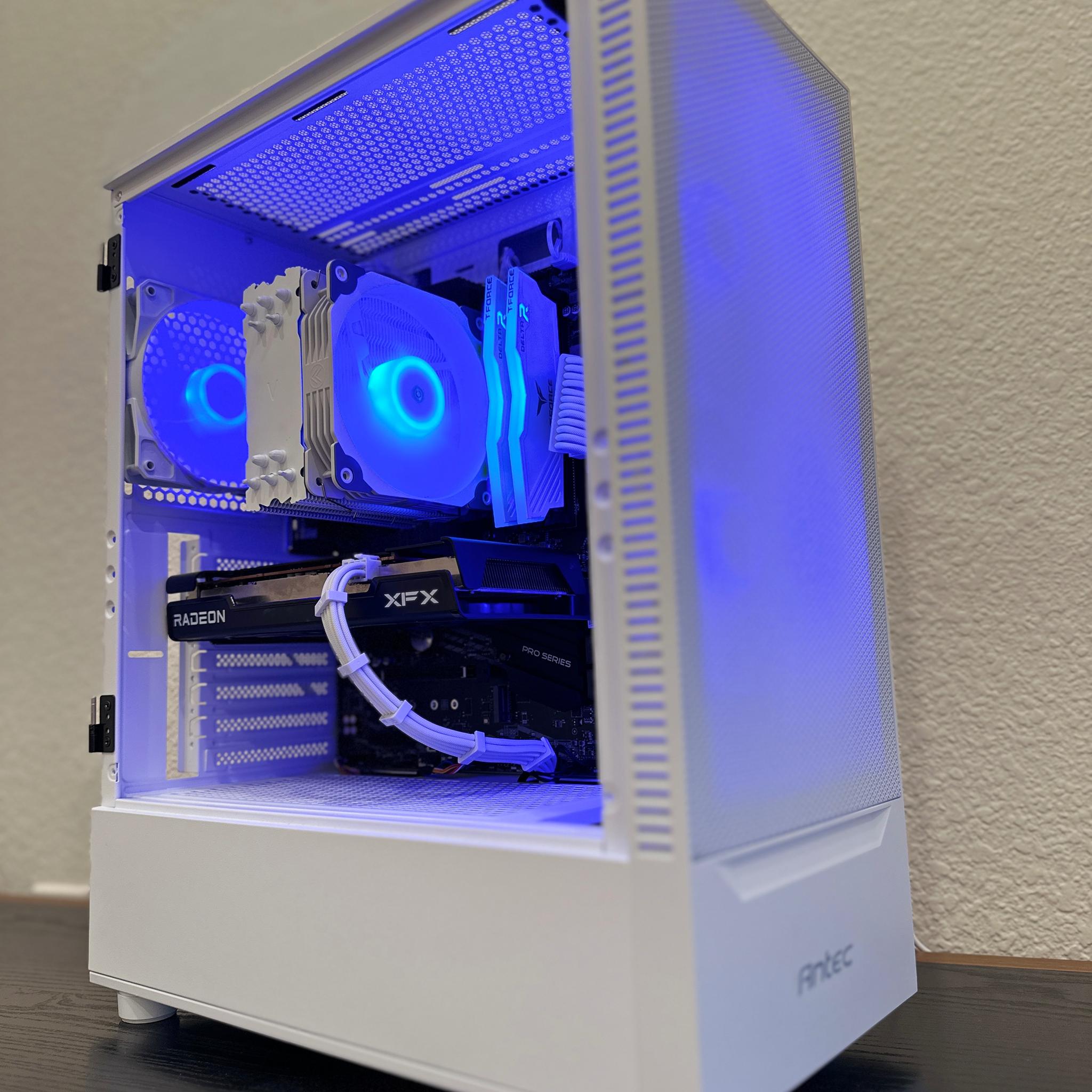 Ryzen 5 5600 ⚔️ AMD RX 6600 ⚔️ 16GB DDR4 RGB ⚔️ 1TB SSD ⚔️ WINDOWS 11 PRO