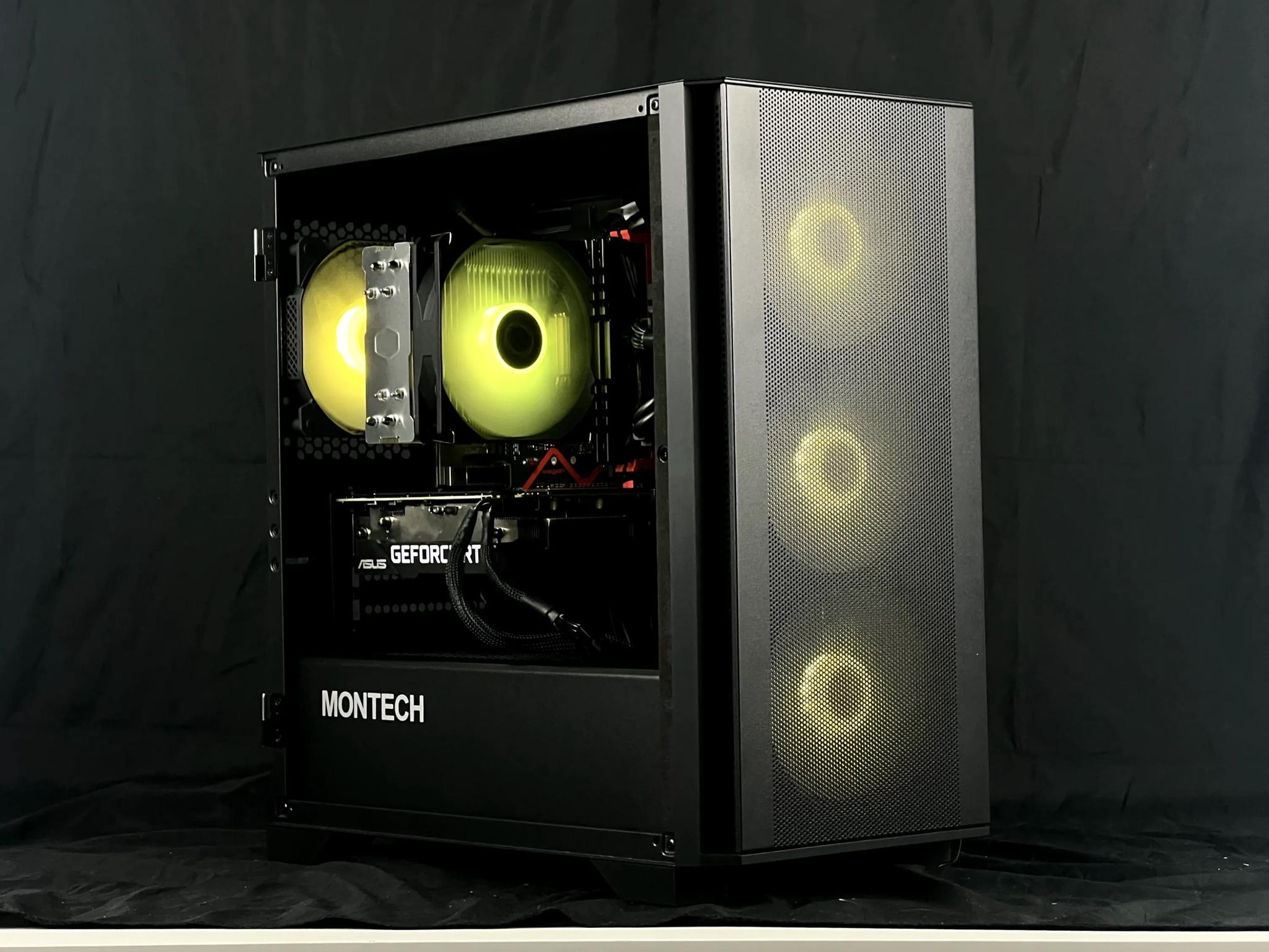 Budget RTX Gaming PC - 3050 8GB, Ryzen 5 3600, 16GB DDR4, 500GB SSD, RGB + WiFi