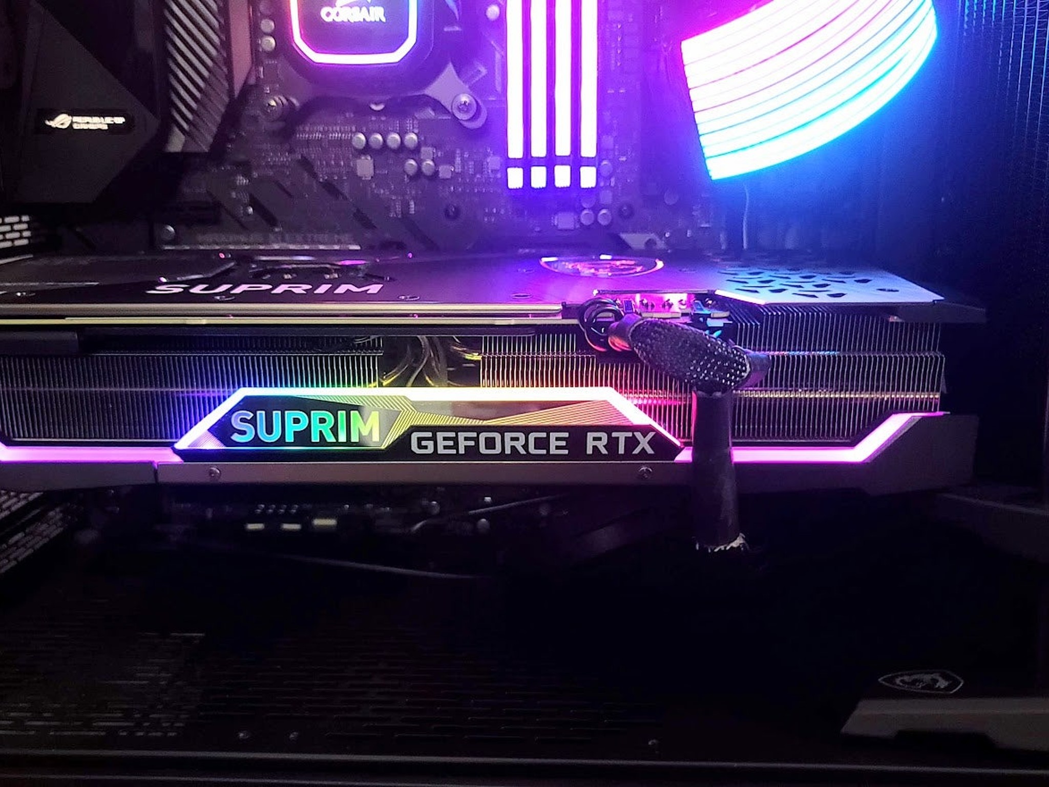 RTX 3070TI MSI Suprim (Comes with original box)