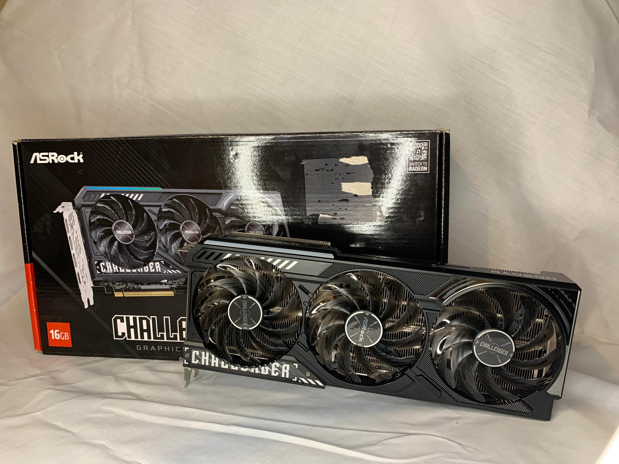ASRock AMD RX 9070XT 16GB PCIE 5.0 Graphics Card GPU