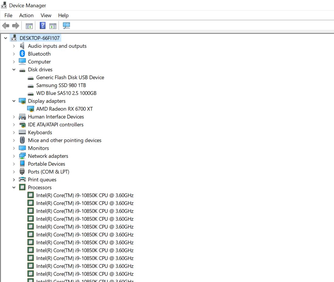 Darkness II-i9 10850K, RX 6700XT, 32Gb, 2 TB, 750W, Z590 WiFi Bt