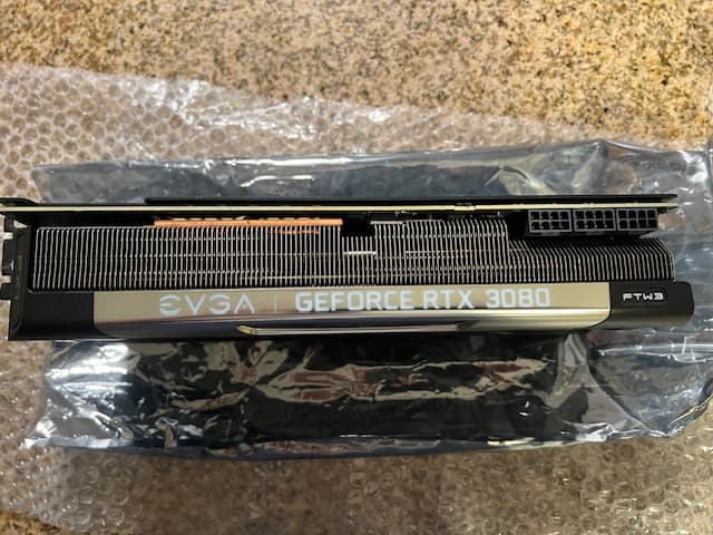 EVGA NVIDIA GeForce RTX 3080 FTW3 Ultra Gaming Triple-Fan 10GB GDDR6X PCIe 4.0 Graphics Card