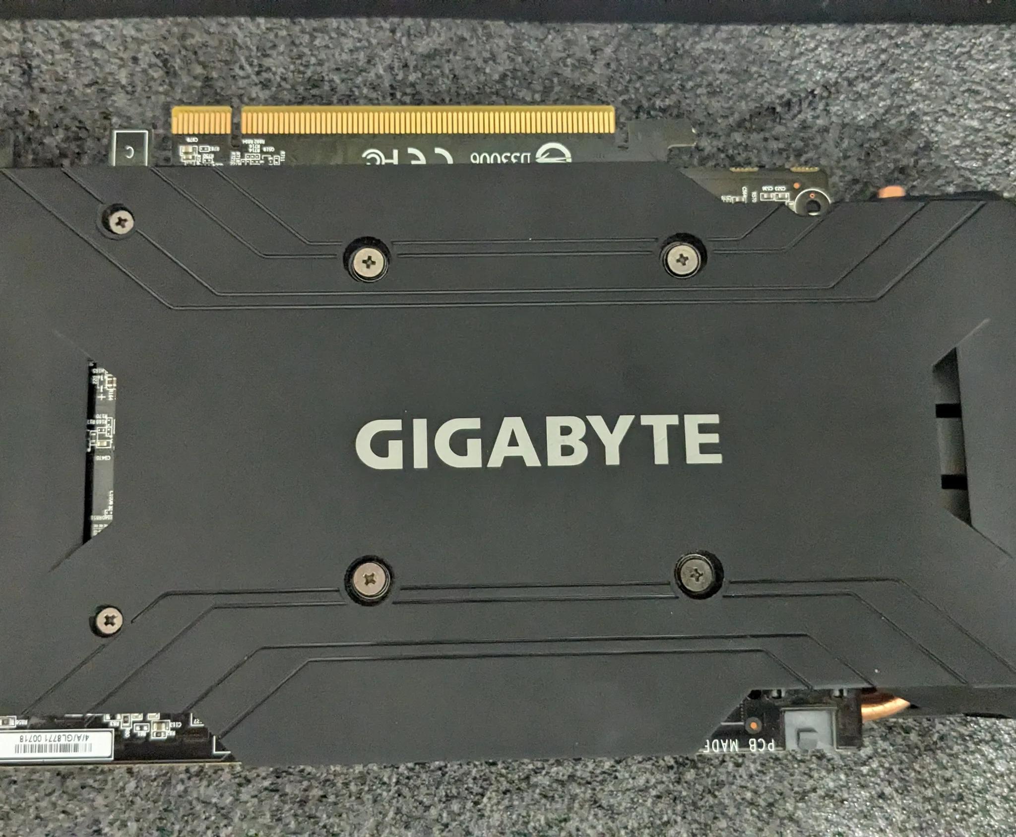 Gigabyte gtx 1060 6GB