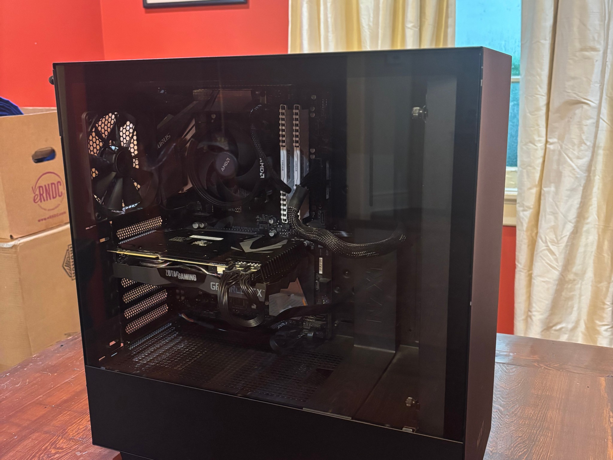 Ryzen 5 3500 | Nvidia RTX 2070 Super | Black NZXT Case | Over 1TB SSD Storage