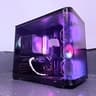 🟣"Violet Phantom"⚫️ | 1080p Gaming | RTX 4060 | i5 10400F | 16GB Ram | 500GB SSD | Free Shipping