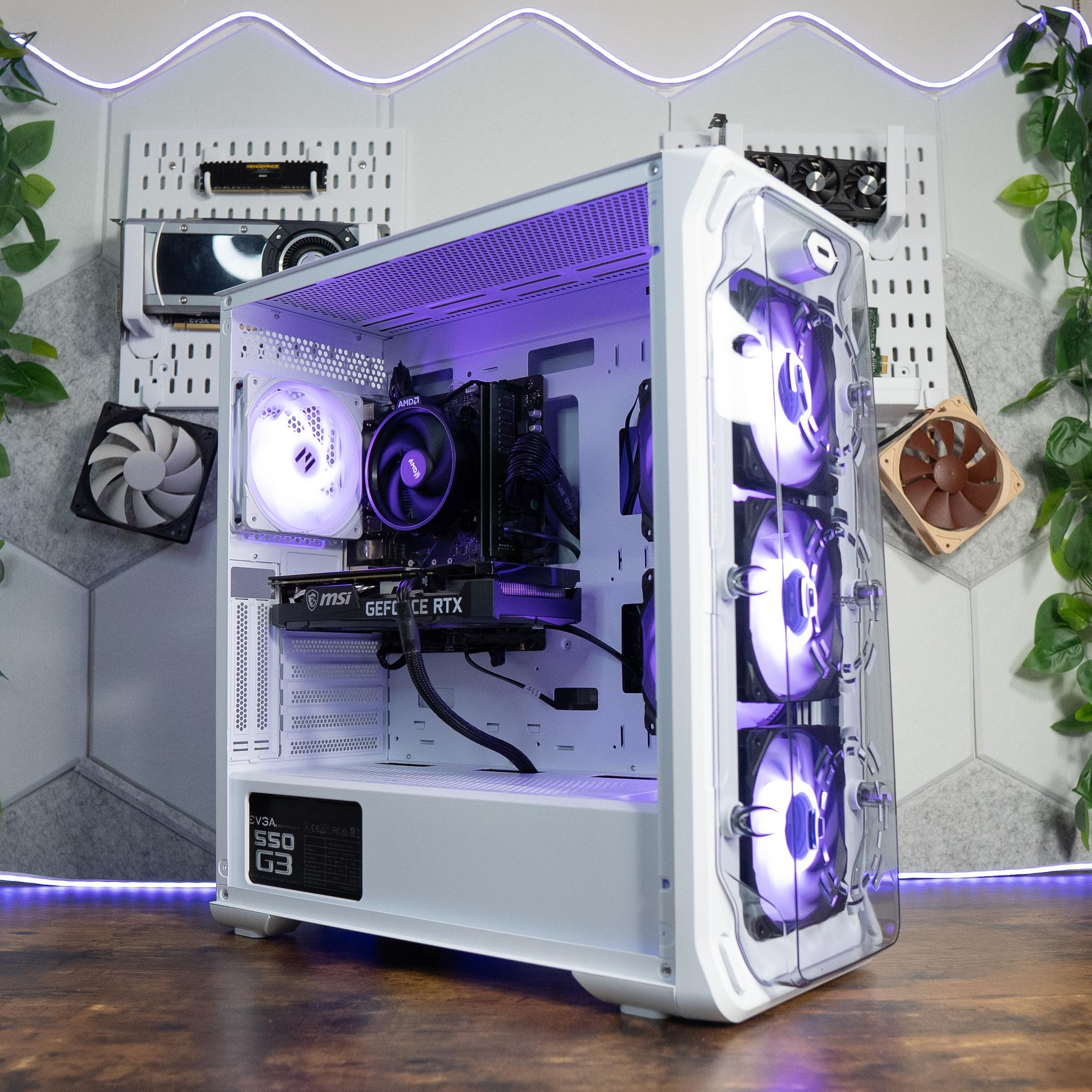 🟣⚪ | MSI RTX 3060 12GB | RYZEN 5 3500X | 32GB DDR4 RAM | 1.5TB | VaporWave 1.0 |
