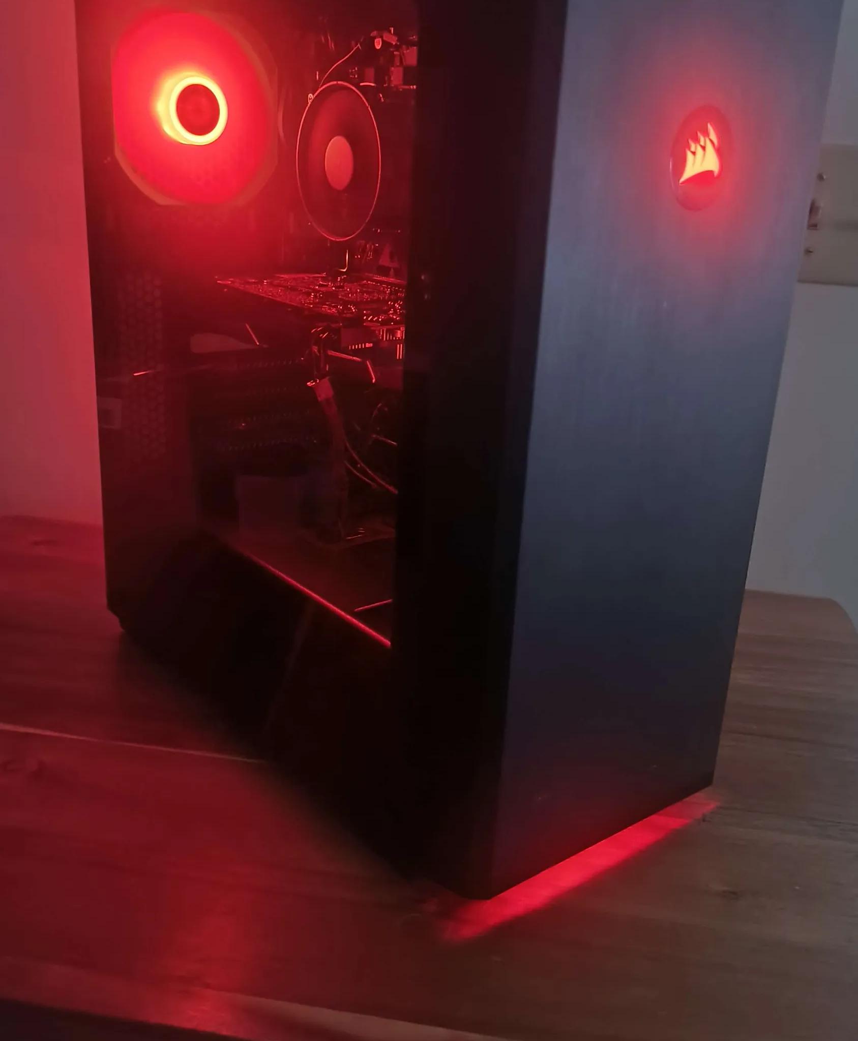 The Hammer ~ I5-9400F ~ GTX 1060 6GB ~ 16GB DDR4 3200Mhz ~ 256GB SSD ~ 2, 500GB HDD ~ ARGB