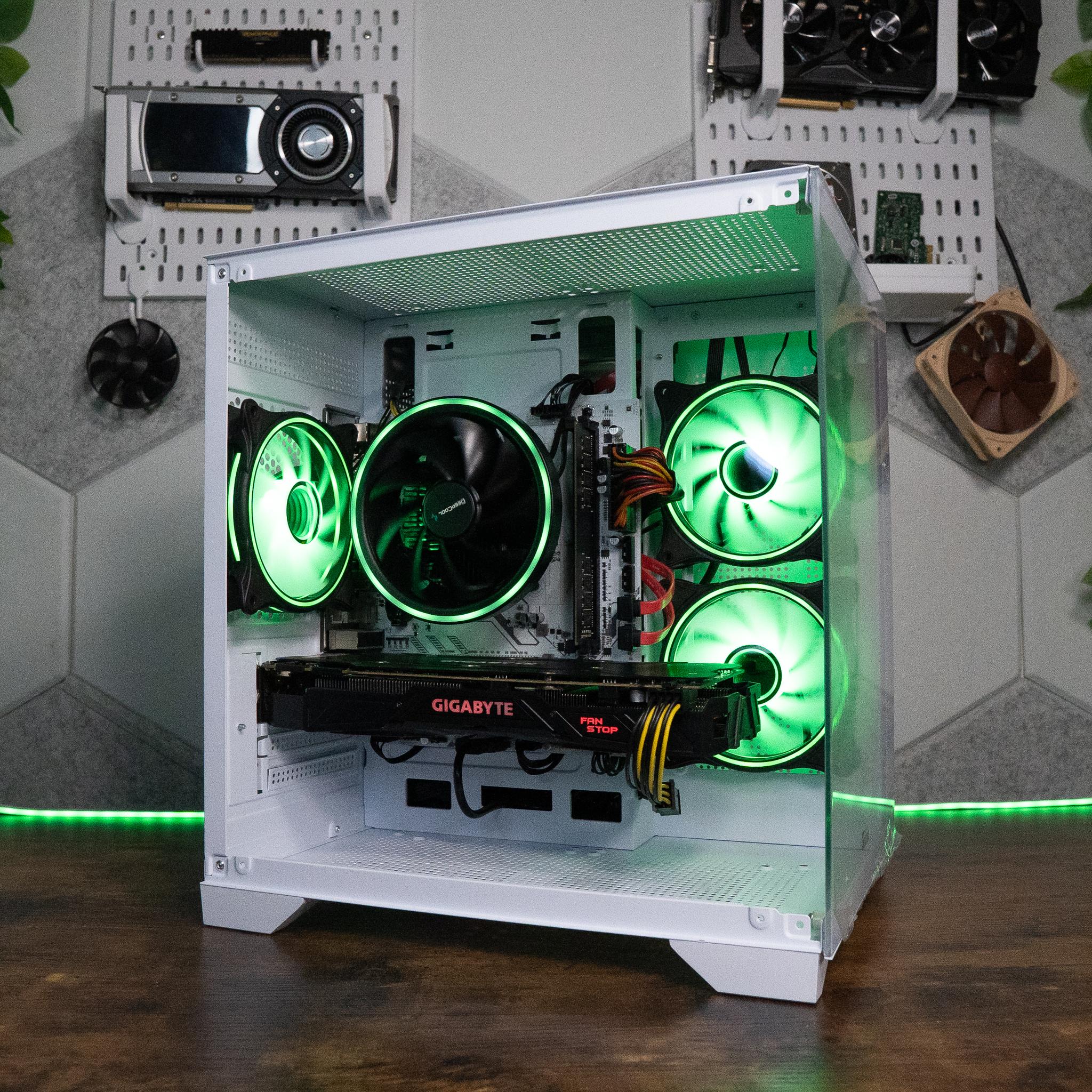 🌌🌠 BUDGET - BO6 Ready GAMING PC | GIGABYTE GTX 1080 8GB | RYZEN 5 1600X | 16GB DDR4 RAM | 1.25TB |