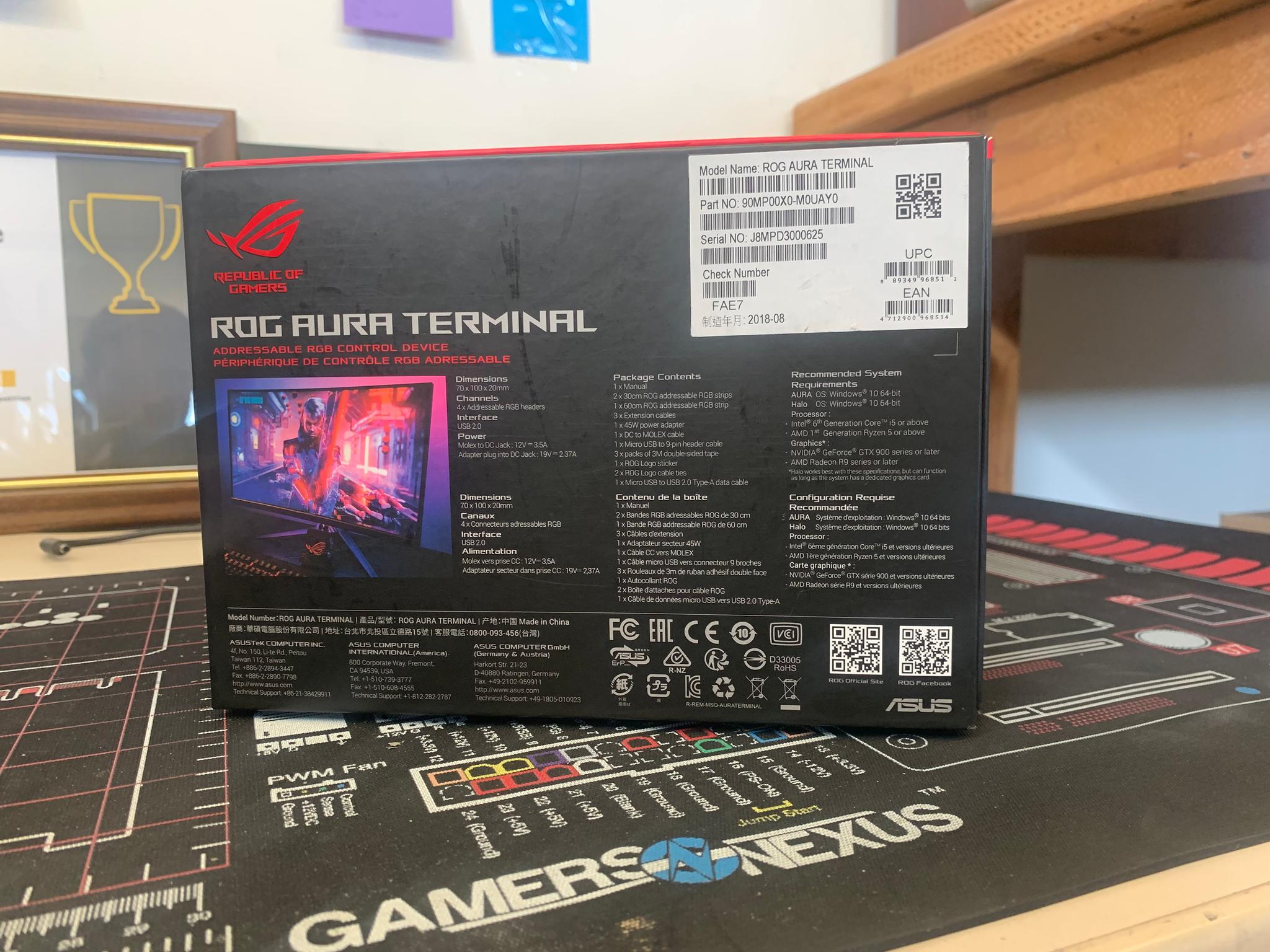 Asus ROG Aura Terminal RGB Controller