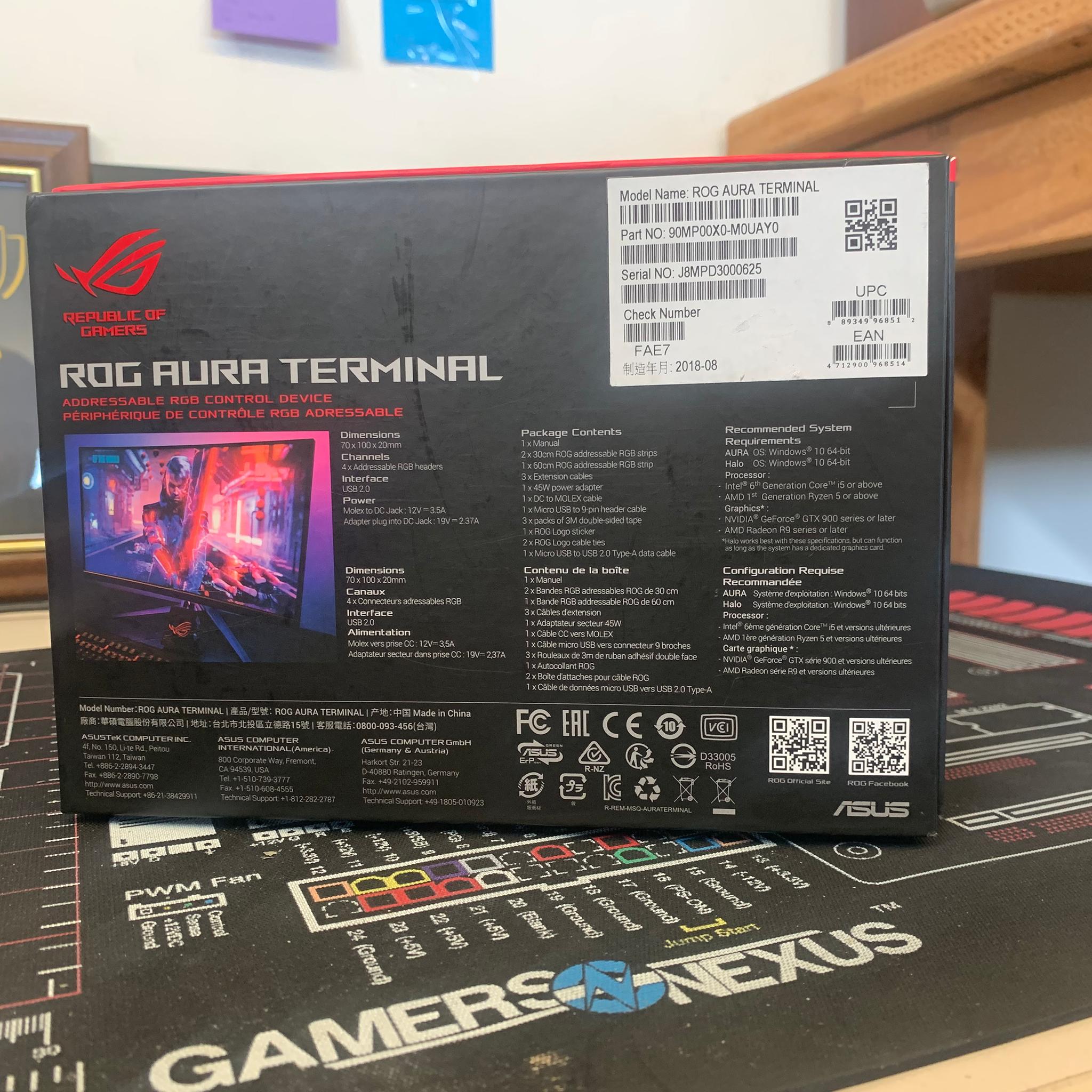 Asus ROG Aura Terminal RGB Controller