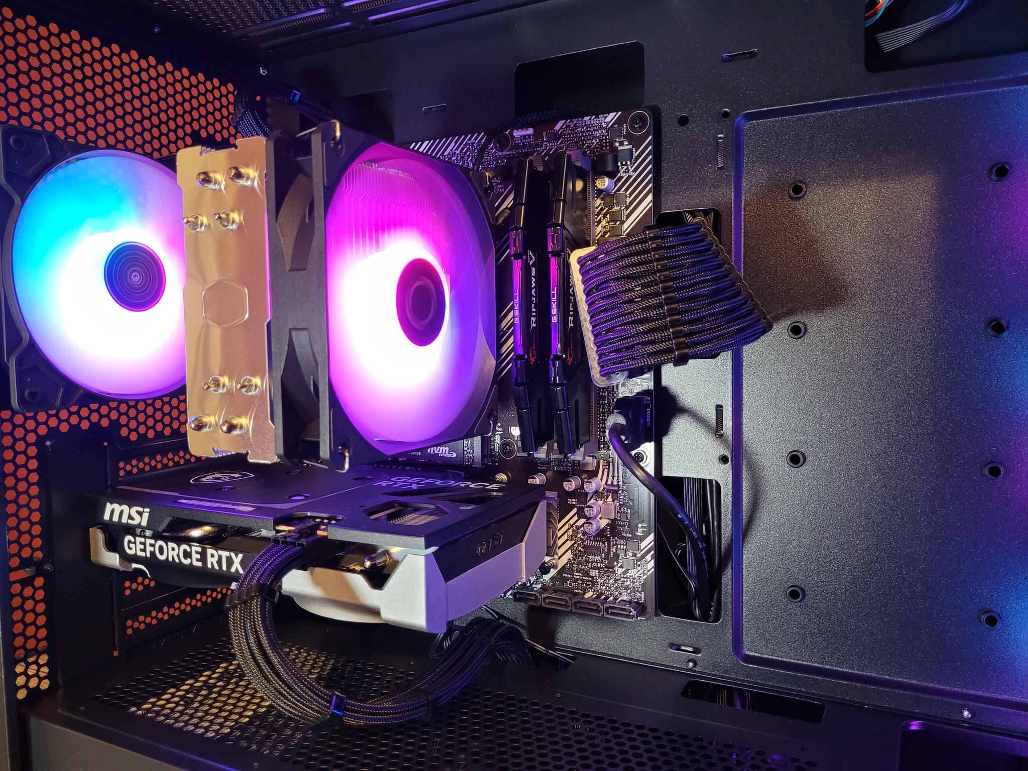 RTX 5050 Gaming PC (Ryzen 5 3600 | 32GB RAM | 1TB SSD | Wifi6 + BT)