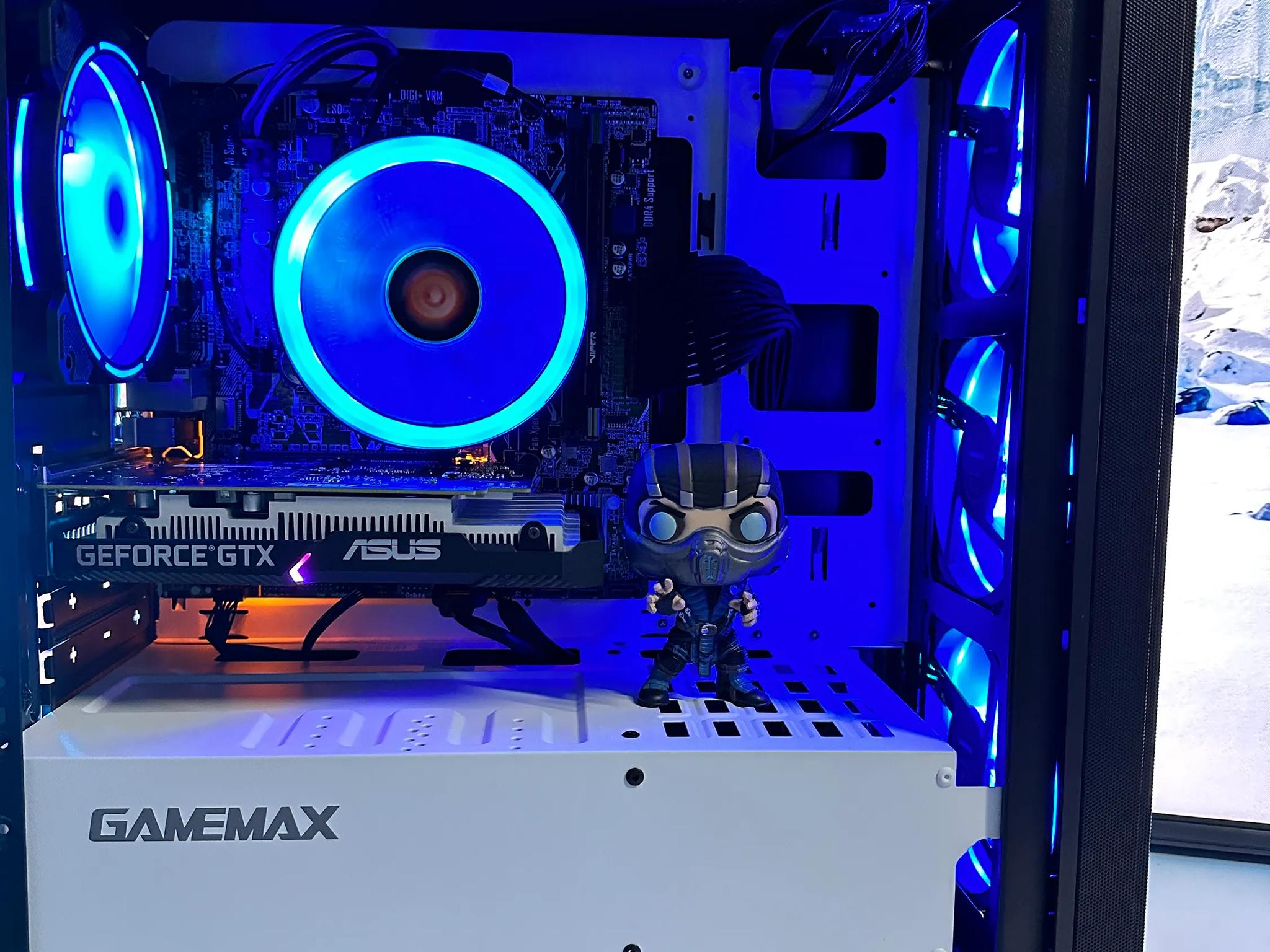 🧊❄️Sub-Zero🧊❄️||Gaming PC-Nvidia GTX 1650 4GB-AMD Ryzen 5 1600-512GB NVME SSD-16GB DDR4 RAM