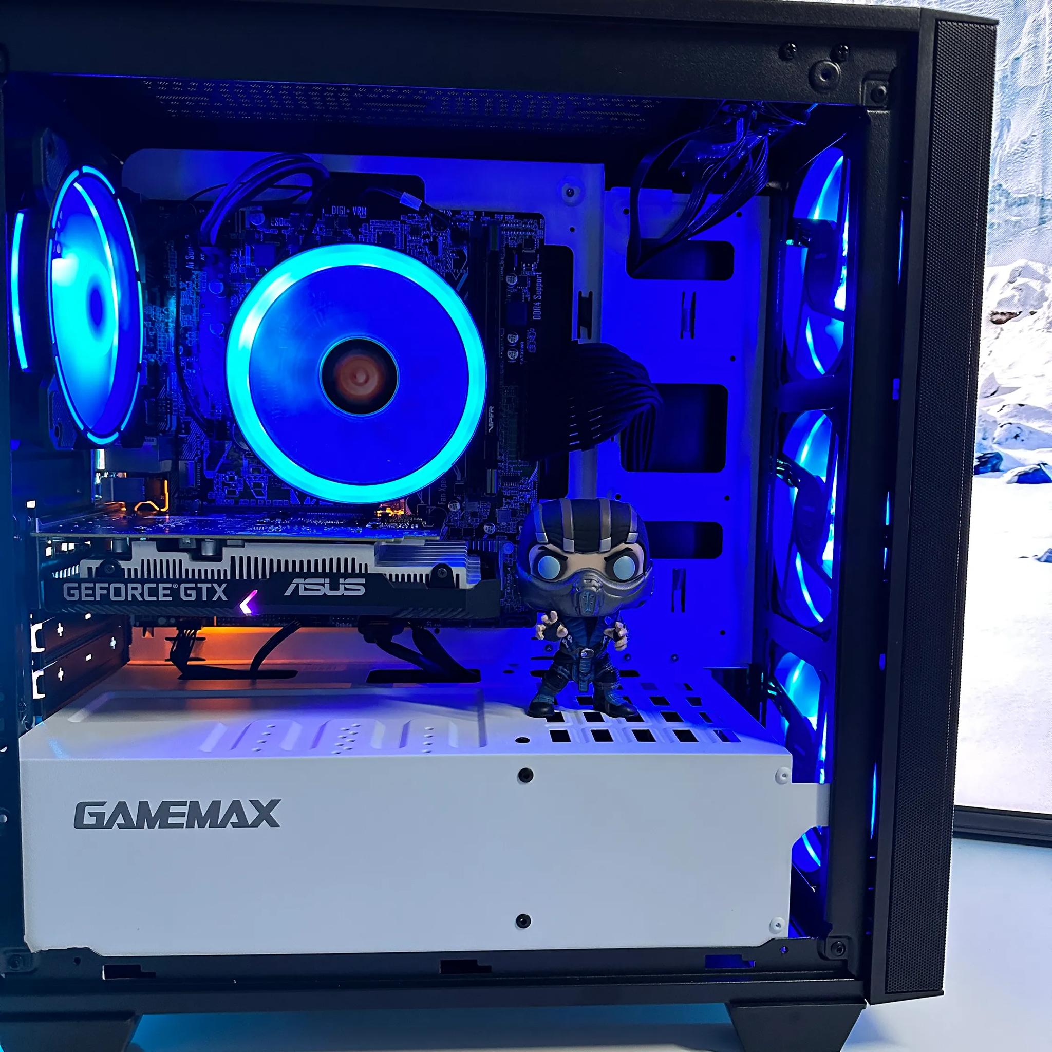 🧊❄️Sub-Zero🧊❄️||Gaming PC-Nvidia GTX 1650 4GB-AMD Ryzen 5 1600-512GB NVME SSD-16GB DDR4 RAM