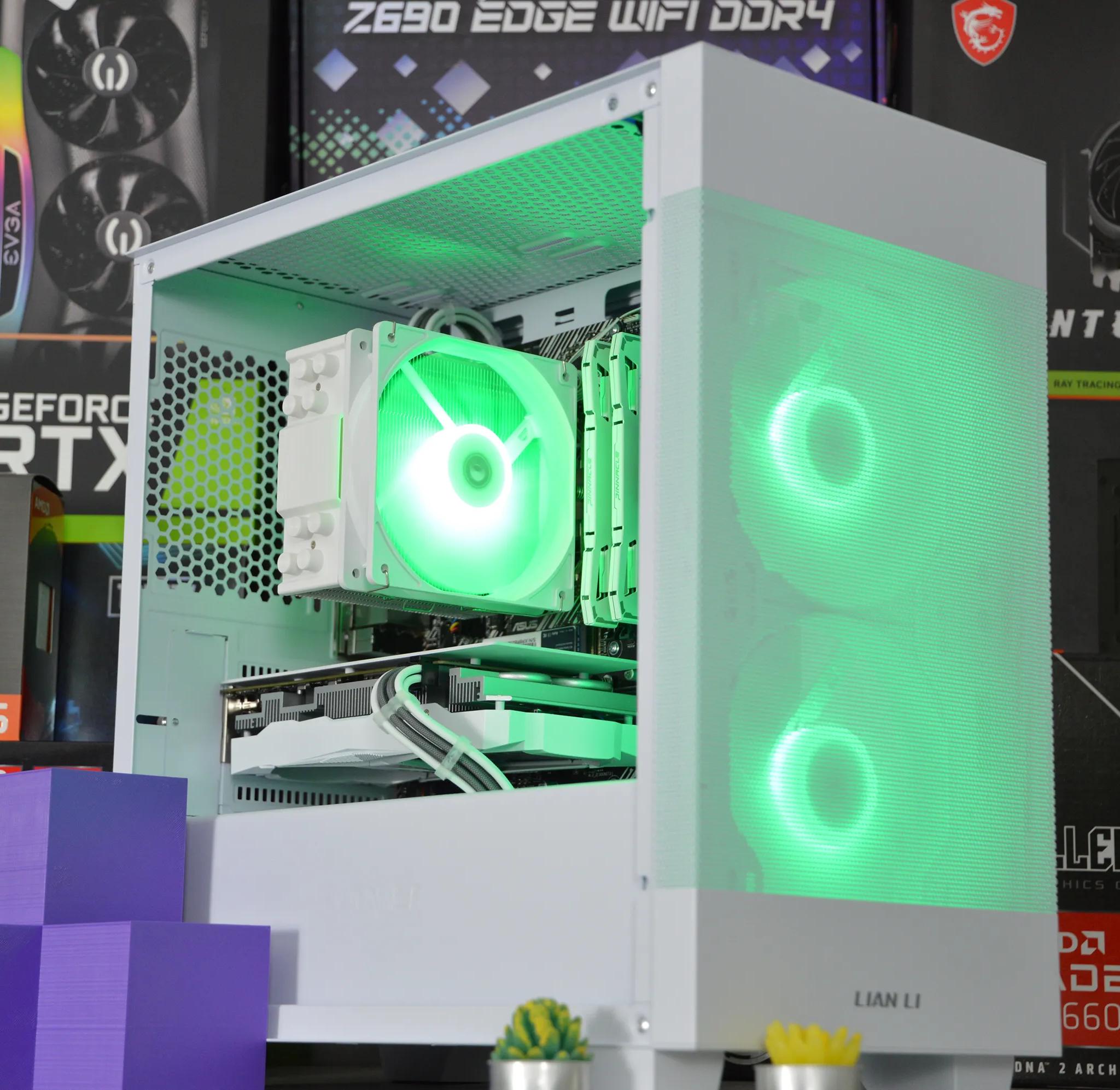 ⚪❄️ | RTX 2060 SUPER 8GB | RYZEN 5 5500 | 16GB DDR4 RAM | 1TB NVME SSD | FrostBite |