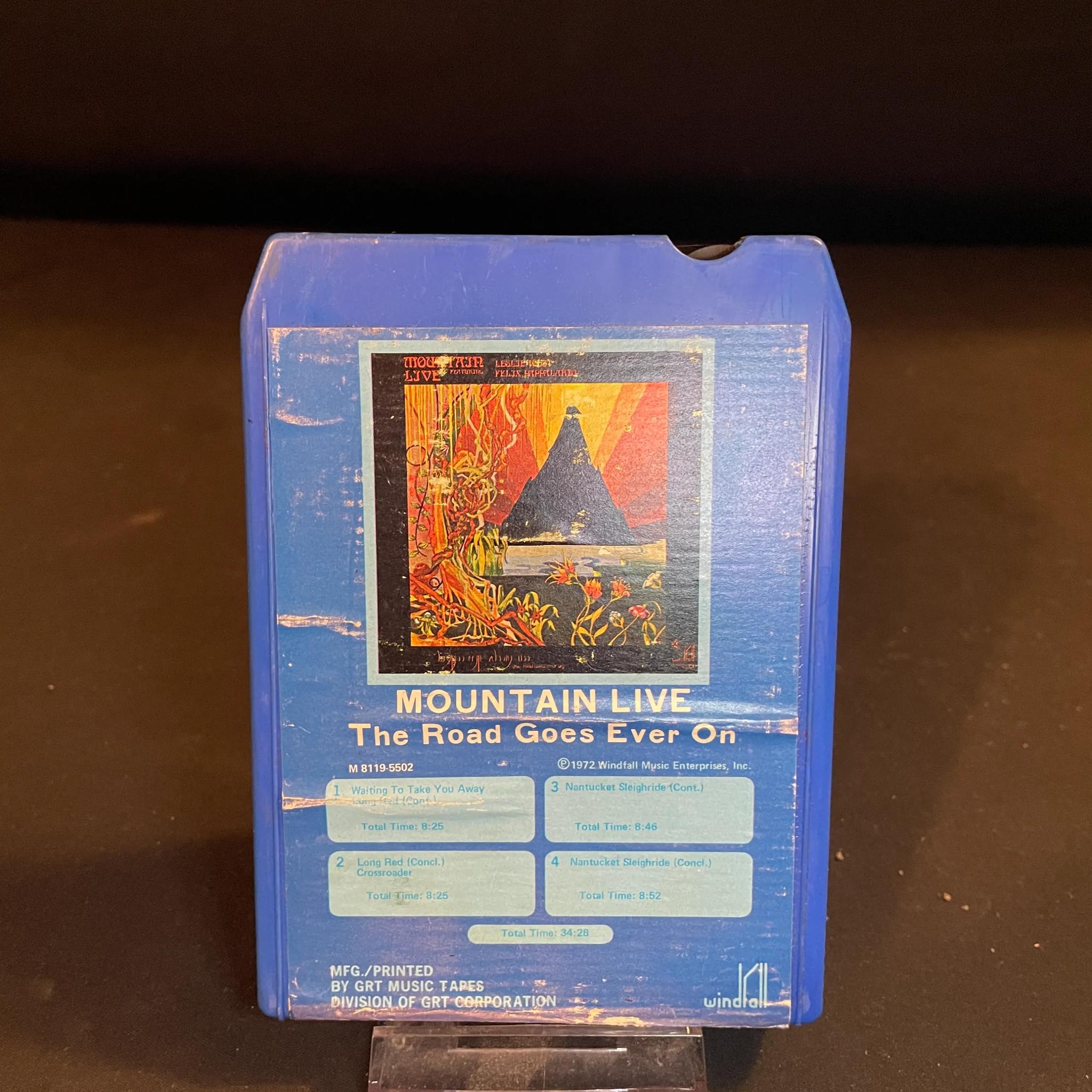 Mountain live the road goes ever on 8-track