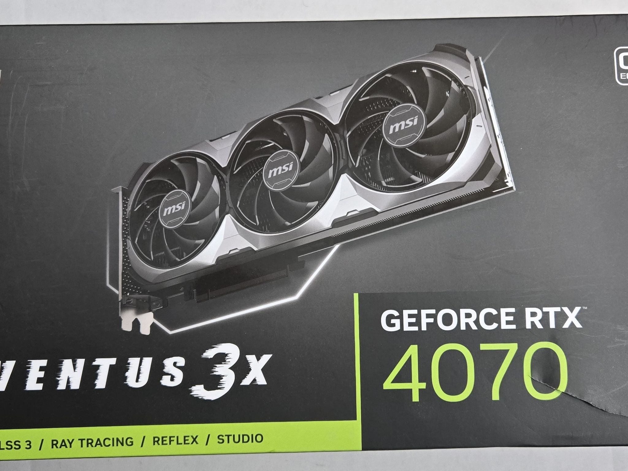 MSI GeForce RTX 4070 VENTUS 3X 12G OC