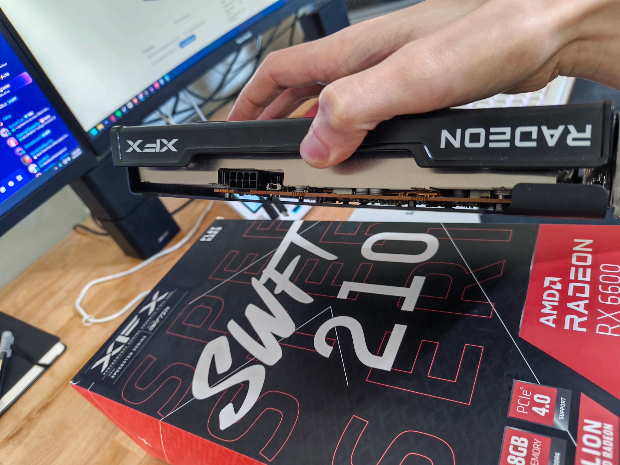 XFX Speedster SWFT 210 AMD RX 6600 - Somewhat Used
