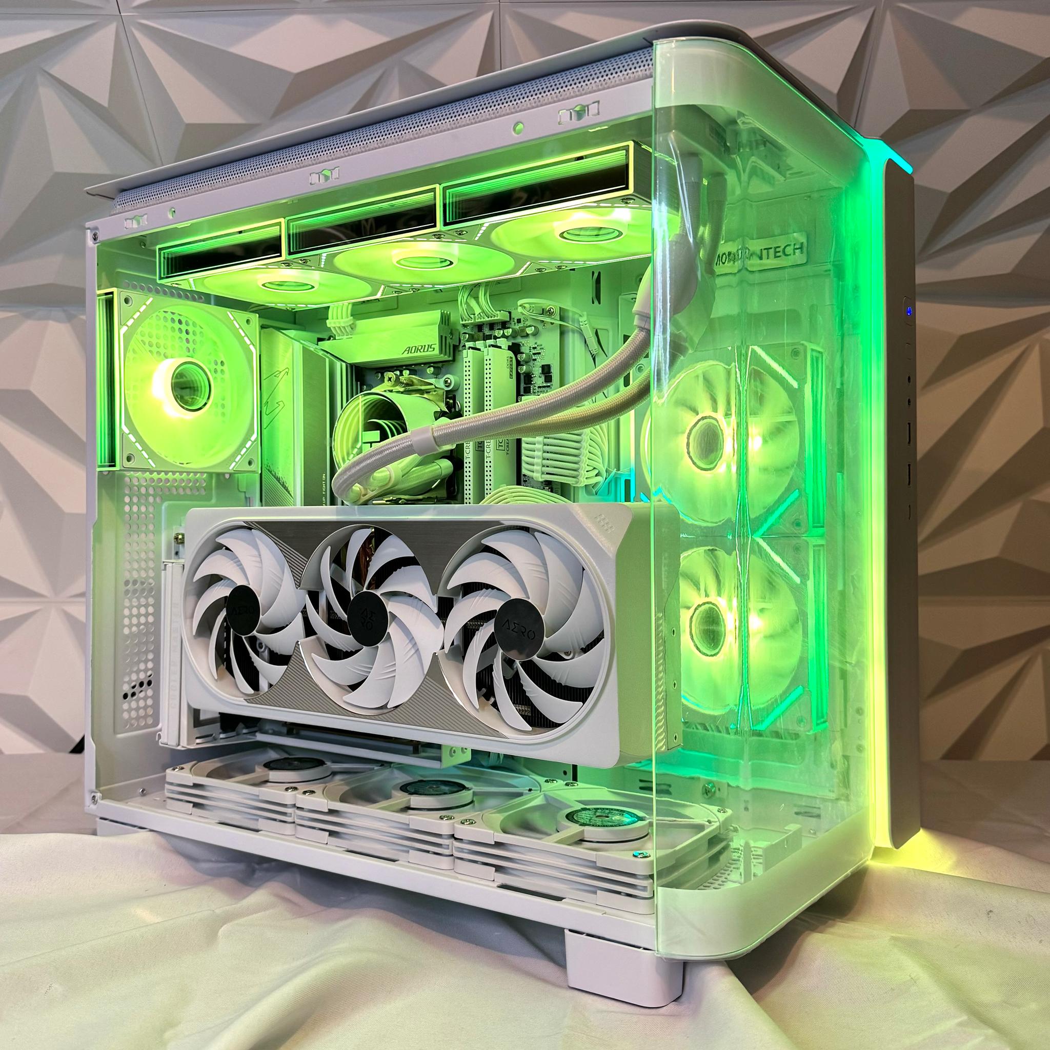 Clearance"Snow Bunny" Ryzen 7 7800X3d, 4080 super, 64gb ddr5, 2tb nvme and 4TB HDD