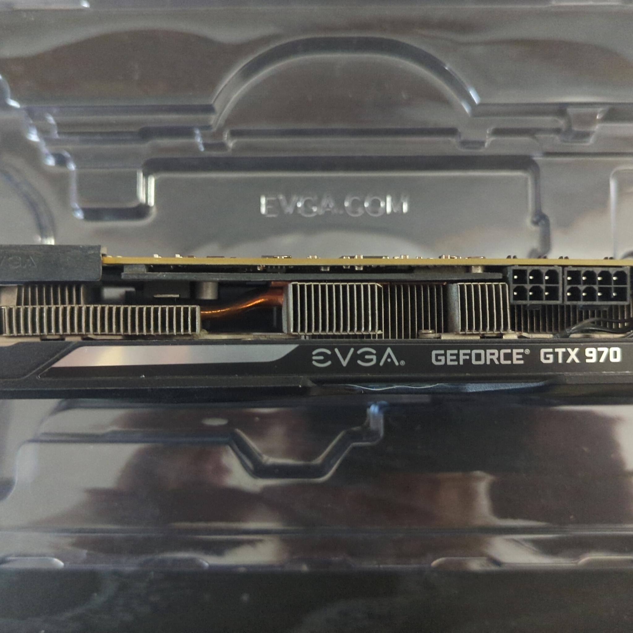 EVGA GTX 970 SSC - Original box, user guide, driver disc, etc!