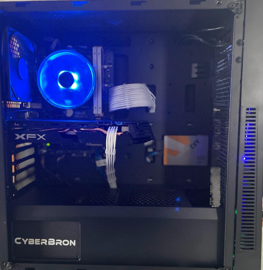 110+FPS Esports |  Intel i5, Radeon RX 580, 16GB RAM, 512GB SSD, RGB budget Gaming PC