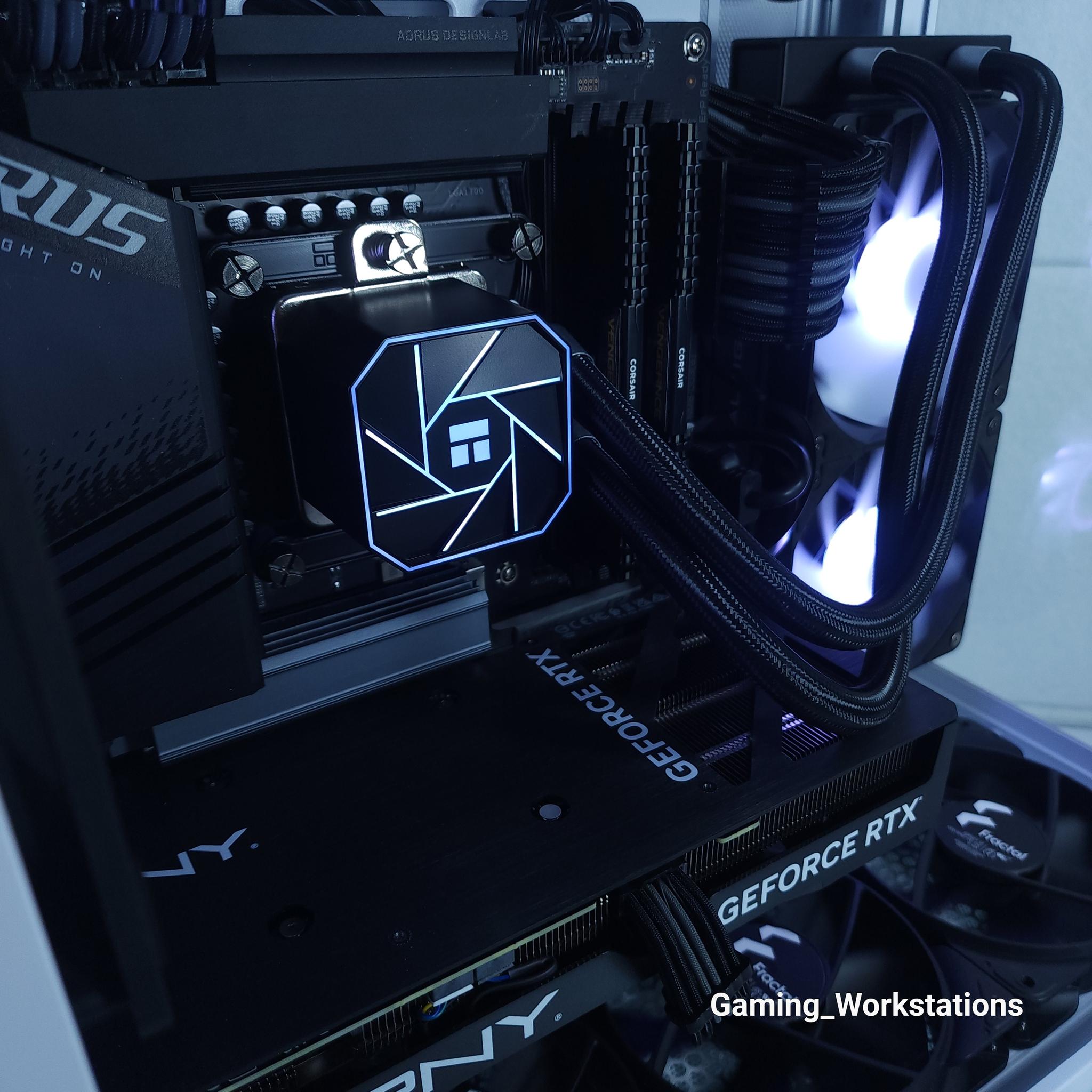 🤍RTX 4070 Super●Core i7 12700KF●1440p Gaming Computer