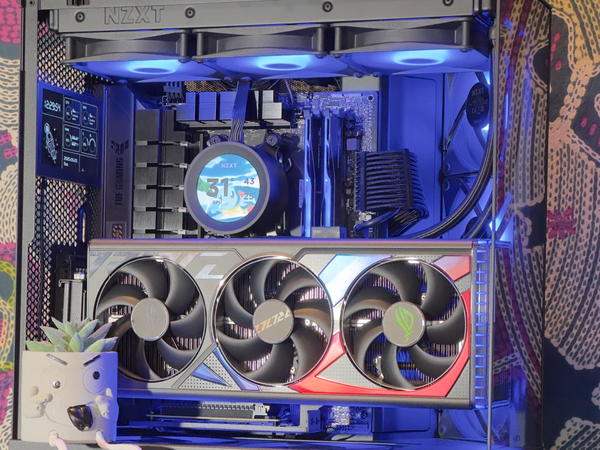 🔥4090 ROG Strix Gaming PC 7800x3d 64gb Ram 4TB M.2🔥