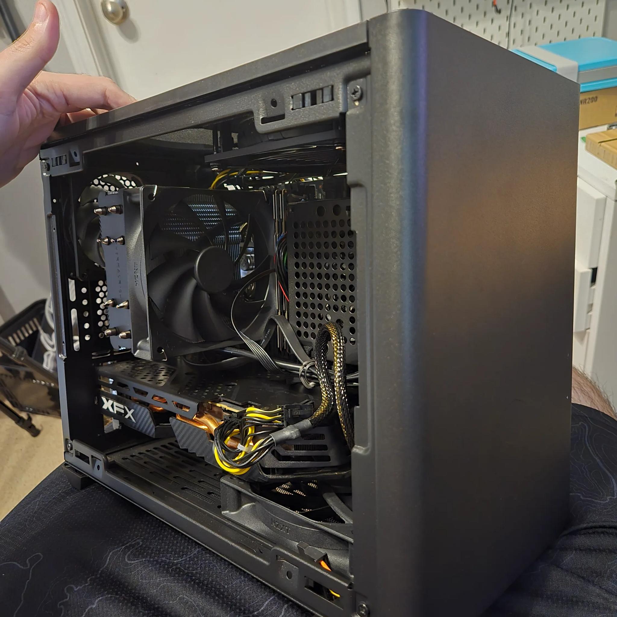 RX580 8gb + 6700k - SFF ITX Custom PC