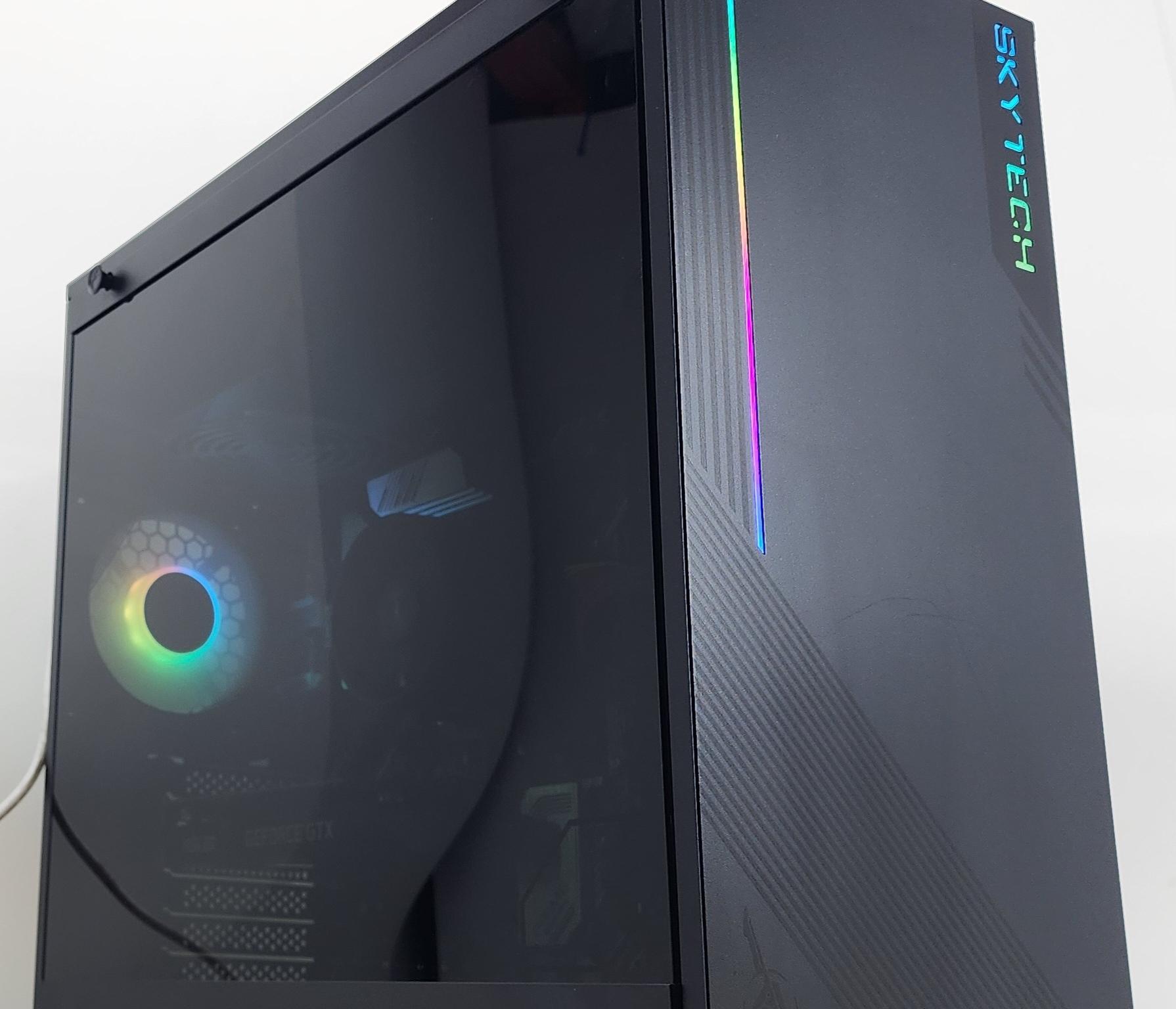 Gaming PC Ryzen 5 4500 16GB RAM 256GB SSD + 1TB HDD GTX 1650 4GB Win11 Computer