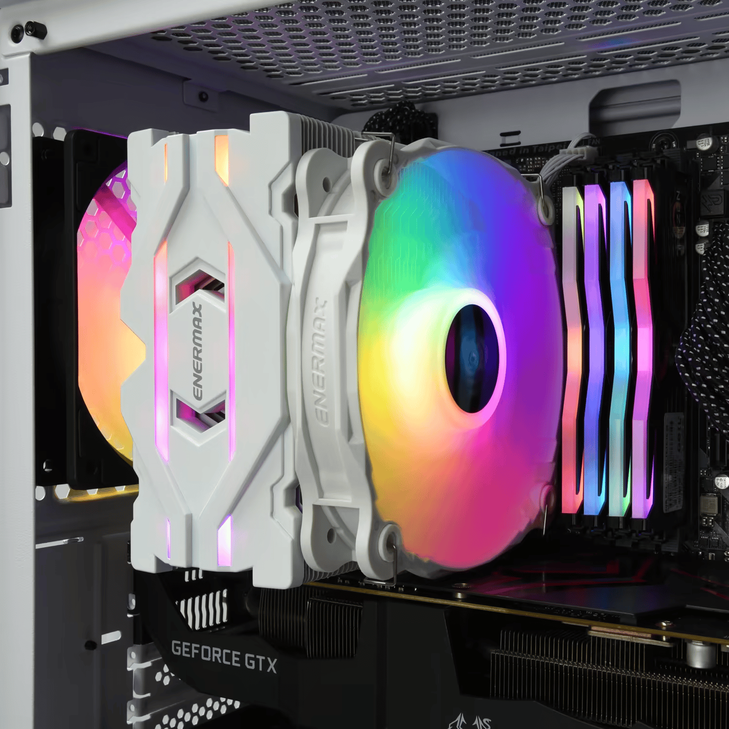 Enermax ETS-F40 140mm ARGB CPU Air Cooler -  LGA 1700 & AM5 Kit Included